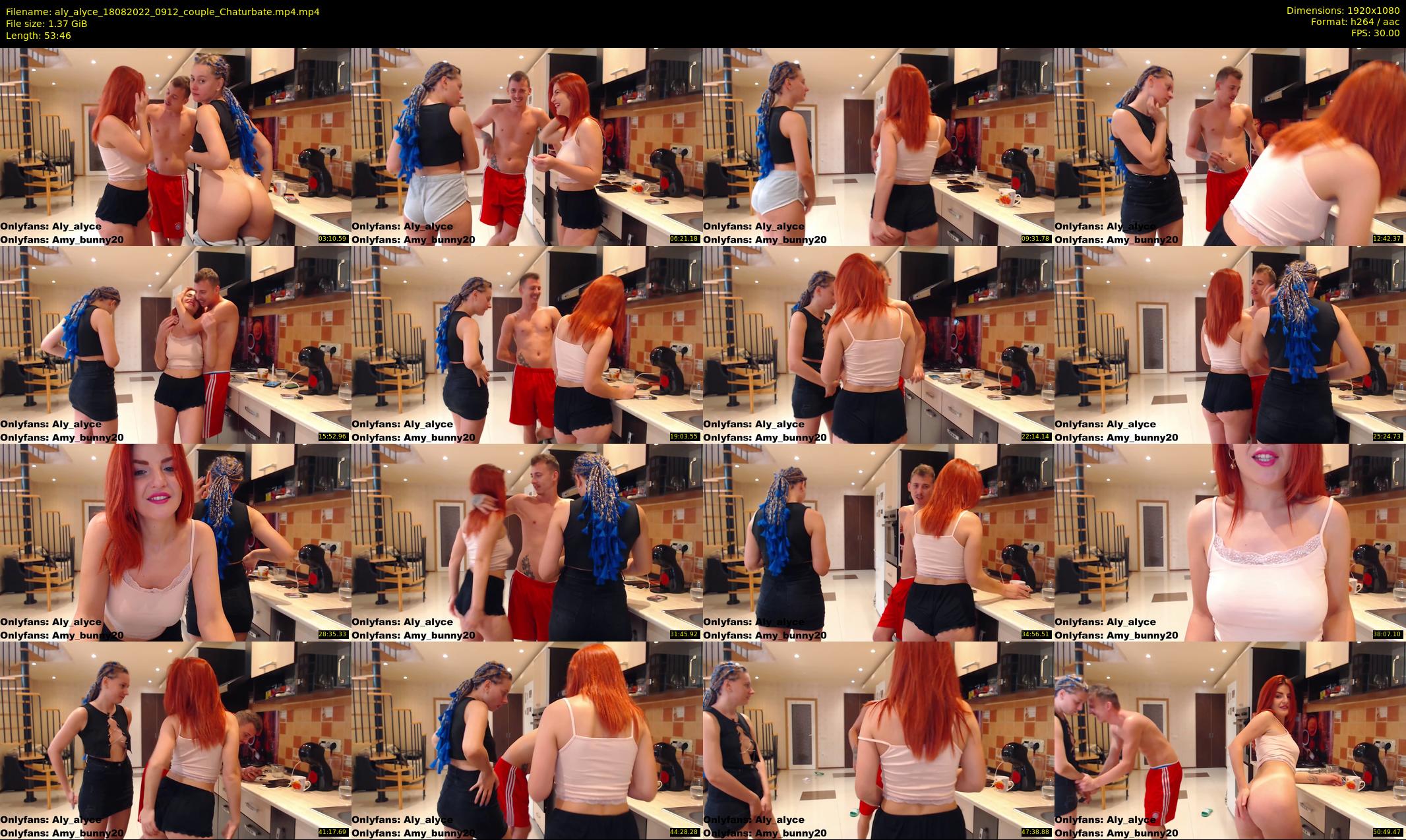 aly_alyce — 54 minute Chaturbate female cam show recording, 1080p, Aug 18, 2022