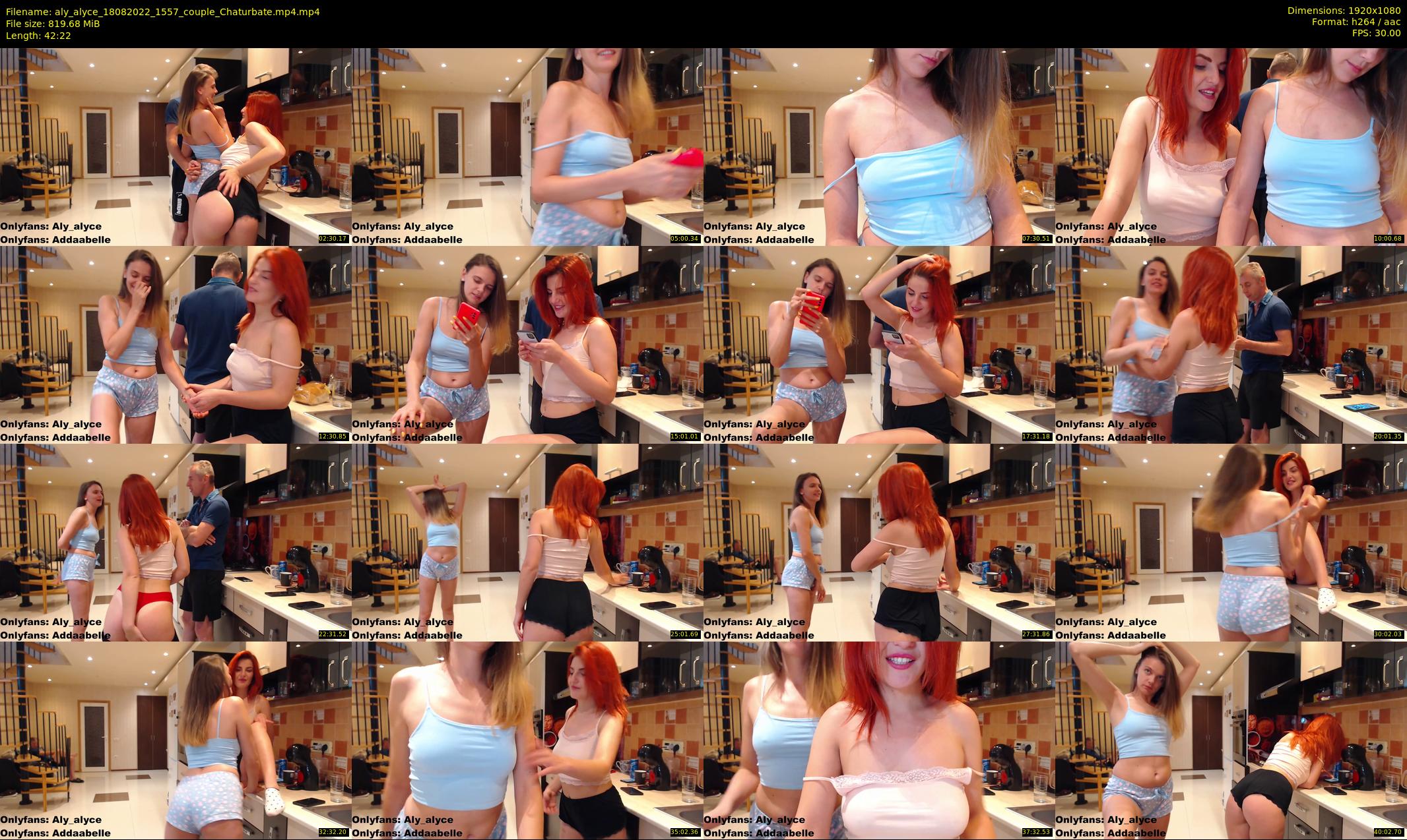 aly_alyce — 43 minute Chaturbate female cam show recording, 1080p, Aug 18, 2022