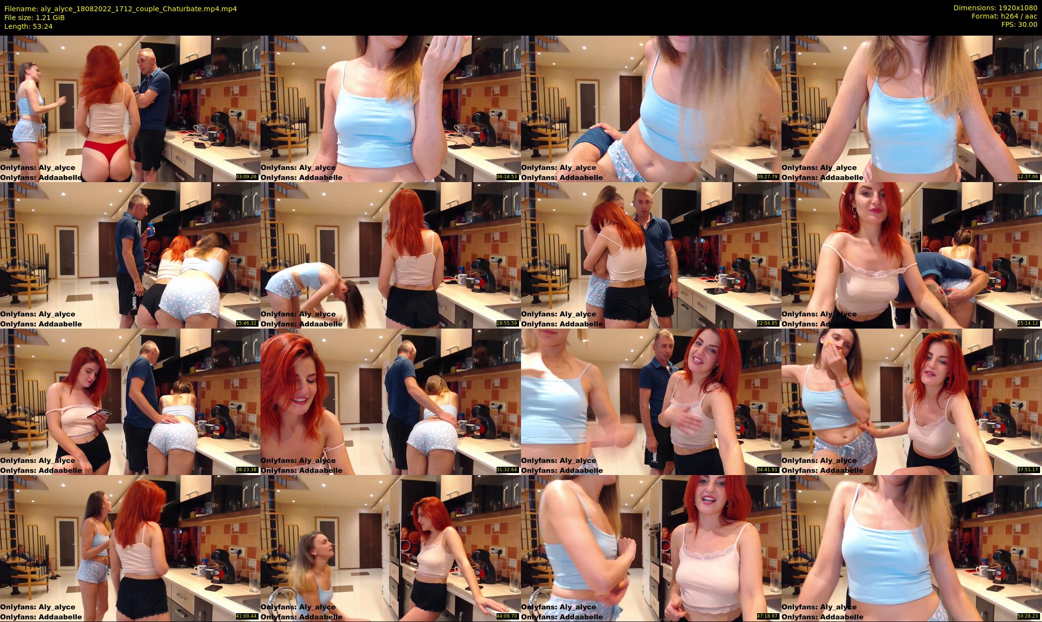 aly_alyce — 54 minute Chaturbate female cam show recording, 1080p, Aug 18, 2022