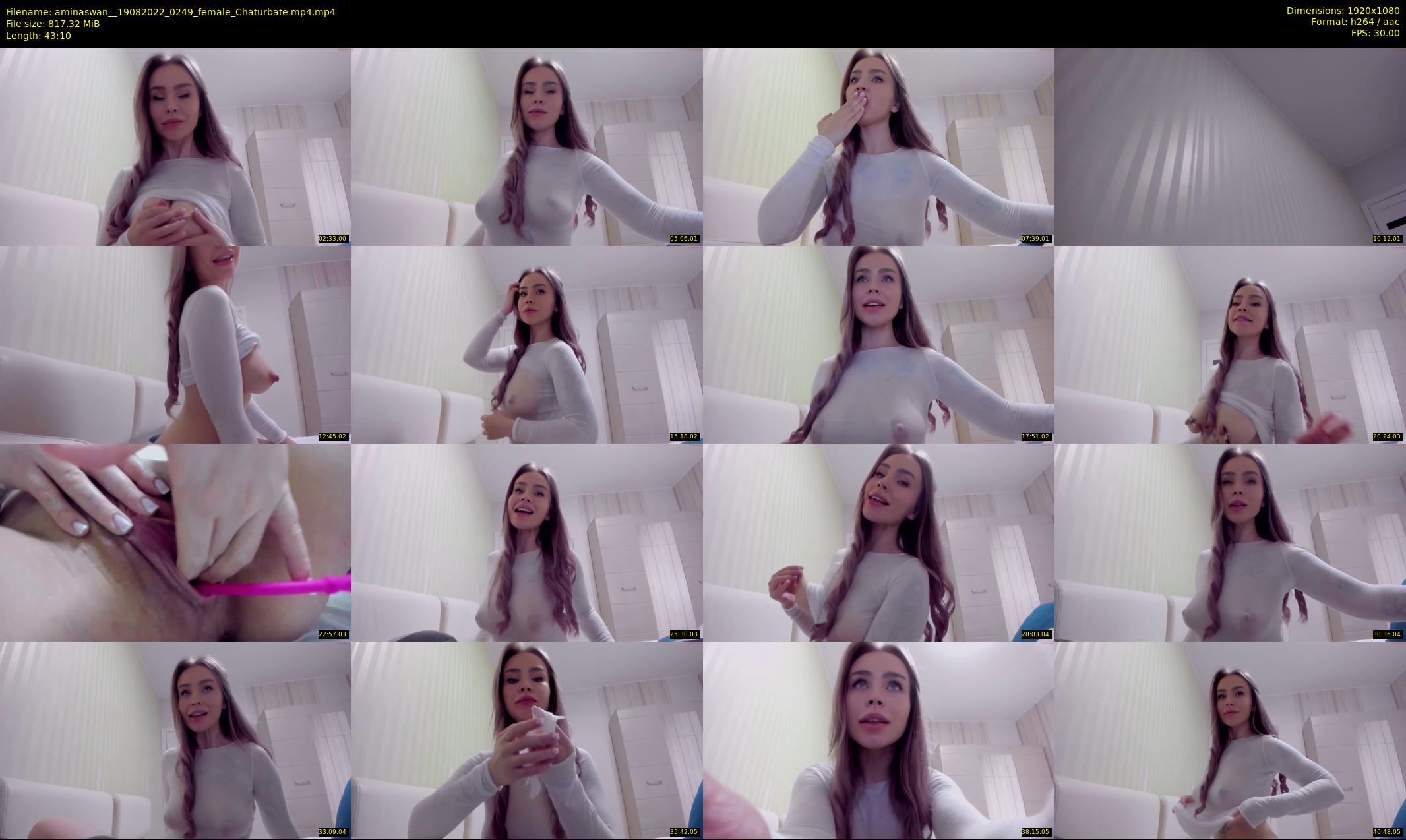 aminaswan_ — 44 minute Chaturbate female cam show recording, 1080p, Aug 19, 2022