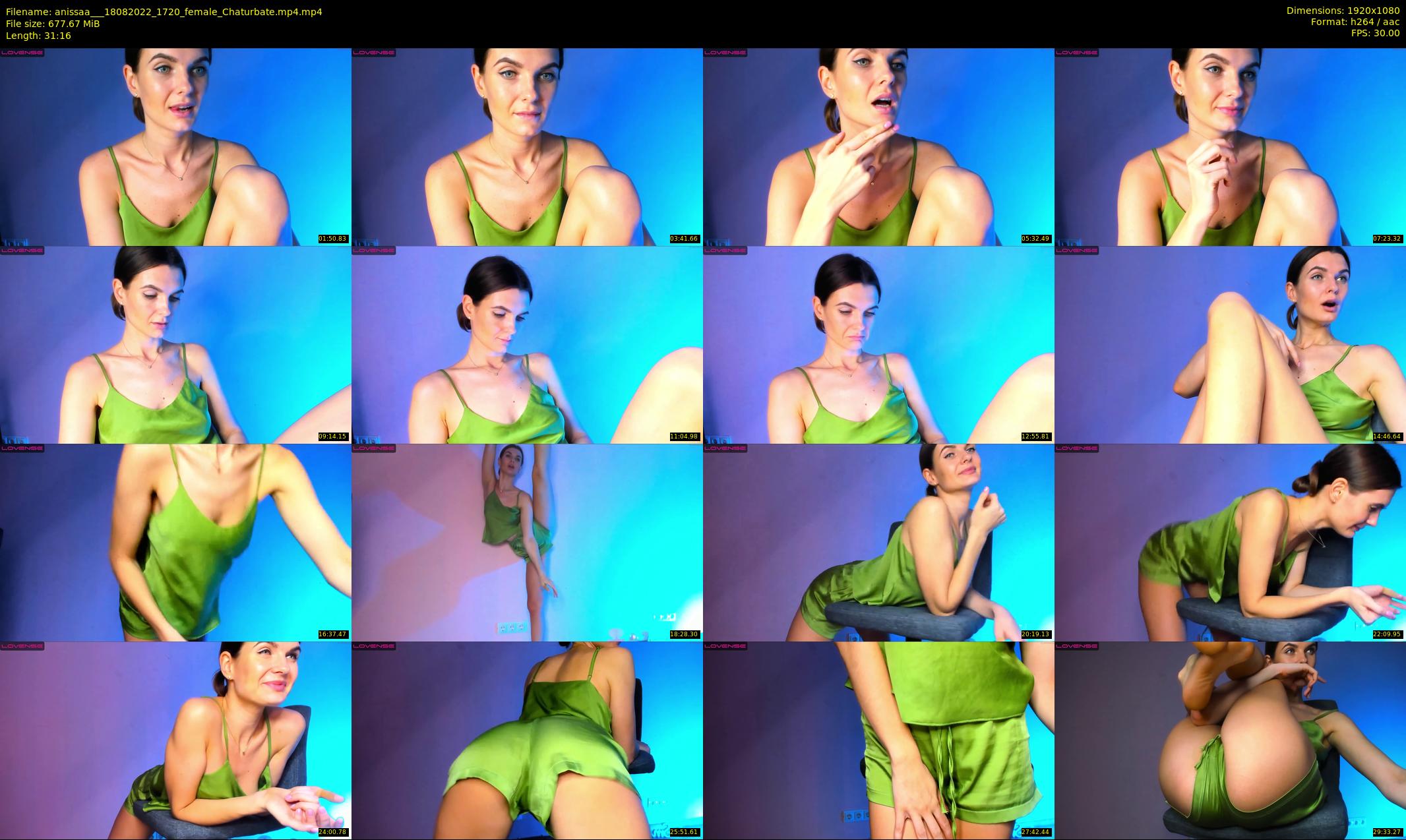 anissaa__ — 32 minute Chaturbate female cam show recording, 1080p, Aug 18, 2022