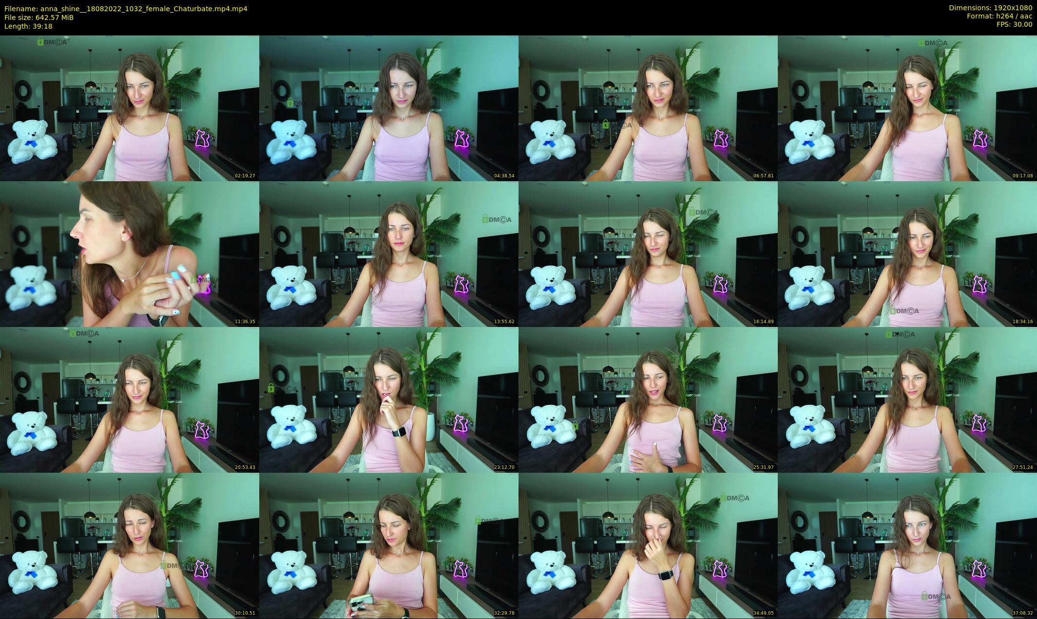 anna_shine_ — 40 minute Chaturbate female cam show recording, 1080p, Aug 18, 2022