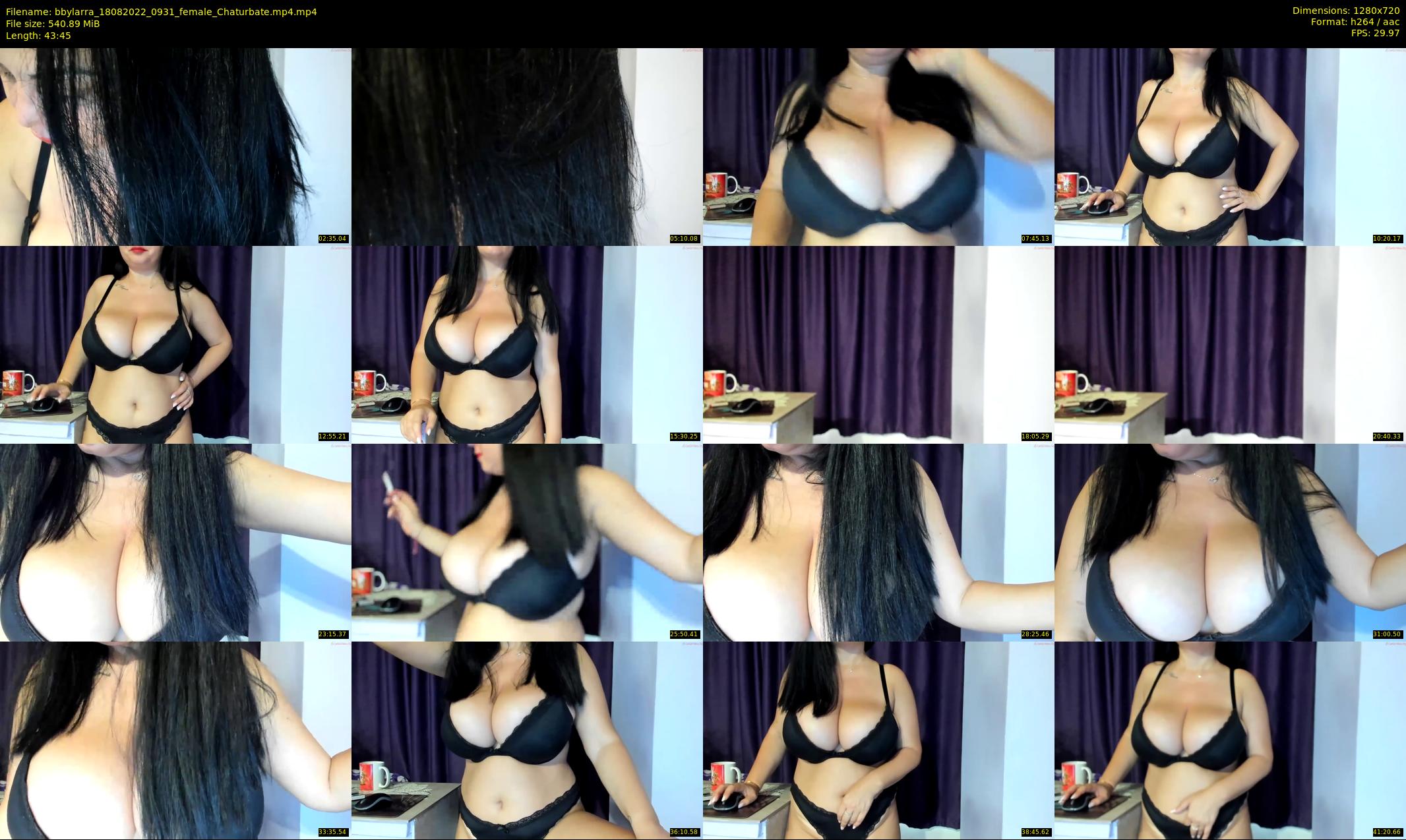 bbylarra — 44 minute Chaturbate couple cam show recording, 720p, Aug 18, 2022