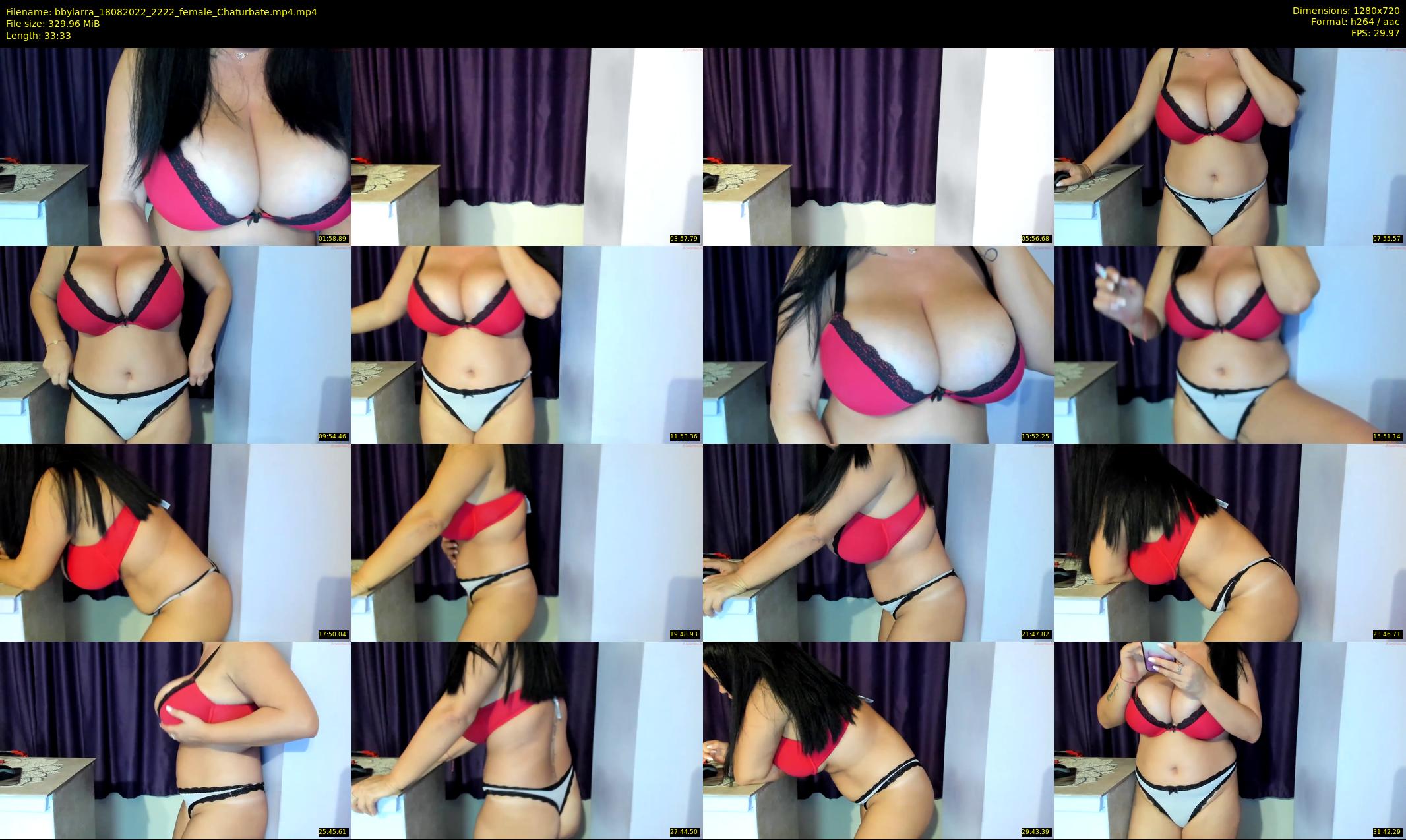 bbylarra — 34 minute Chaturbate couple cam show recording, 720p, Aug 18, 2022