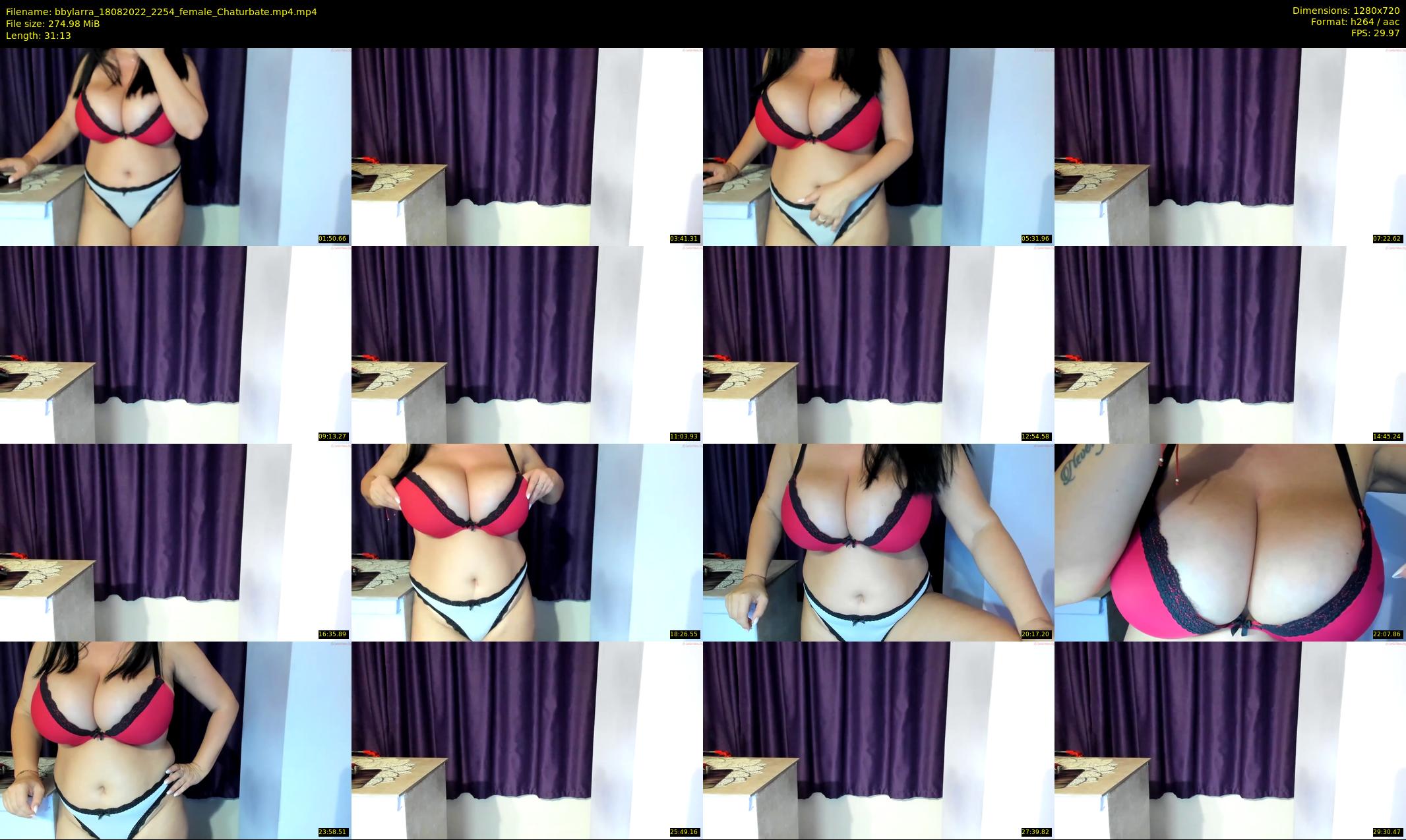 bbylarra — 32 minute Chaturbate couple cam show recording, 720p, Aug 18, 2022