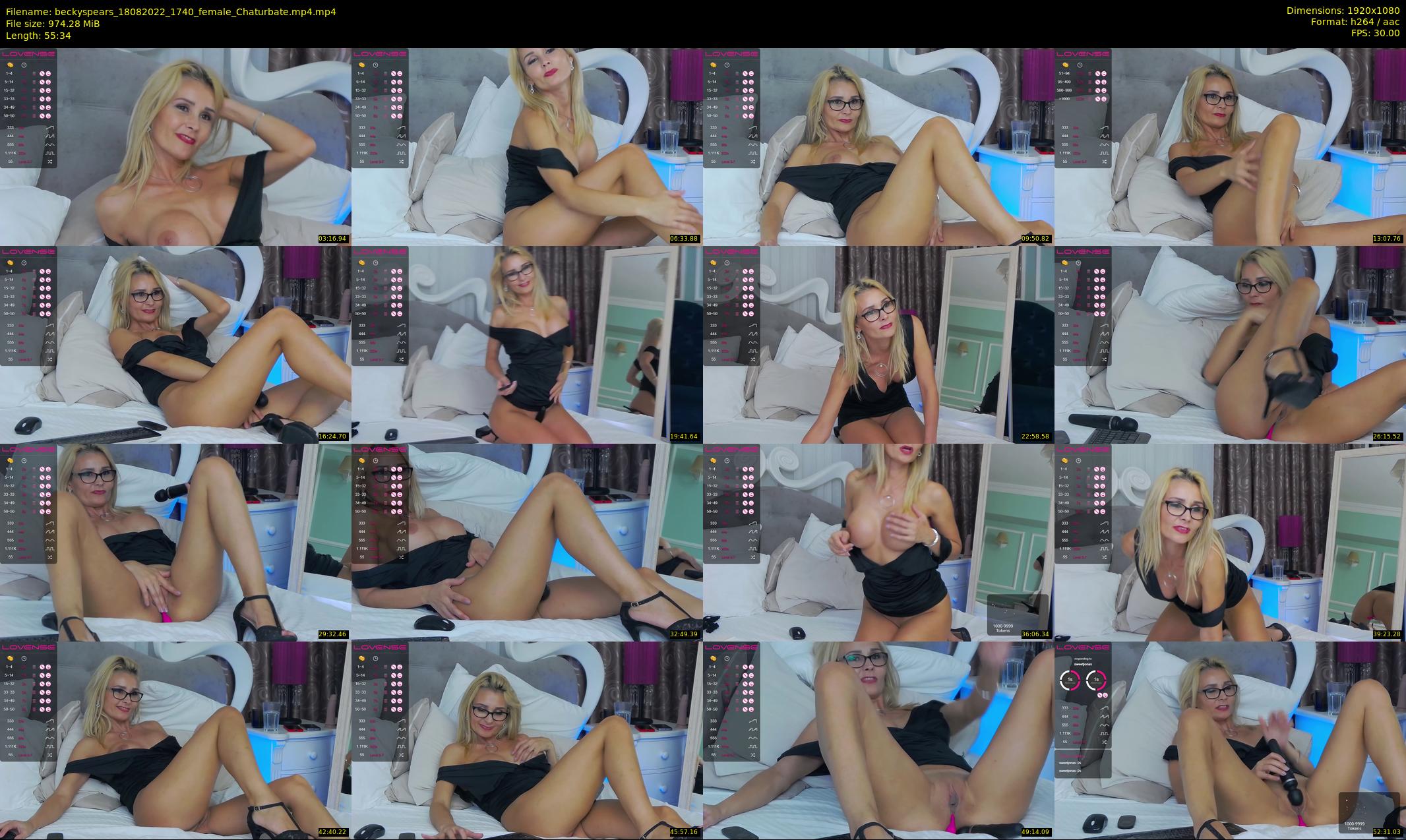 beckyspears — 56 minute Chaturbate female cam show recording, 1080p, Aug 18, 2022