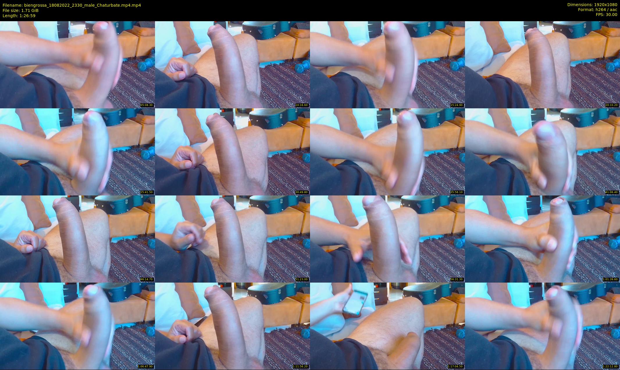 biengrossa — 87 minute Chaturbate male cam show recording, 1080p, Aug 18, 2022