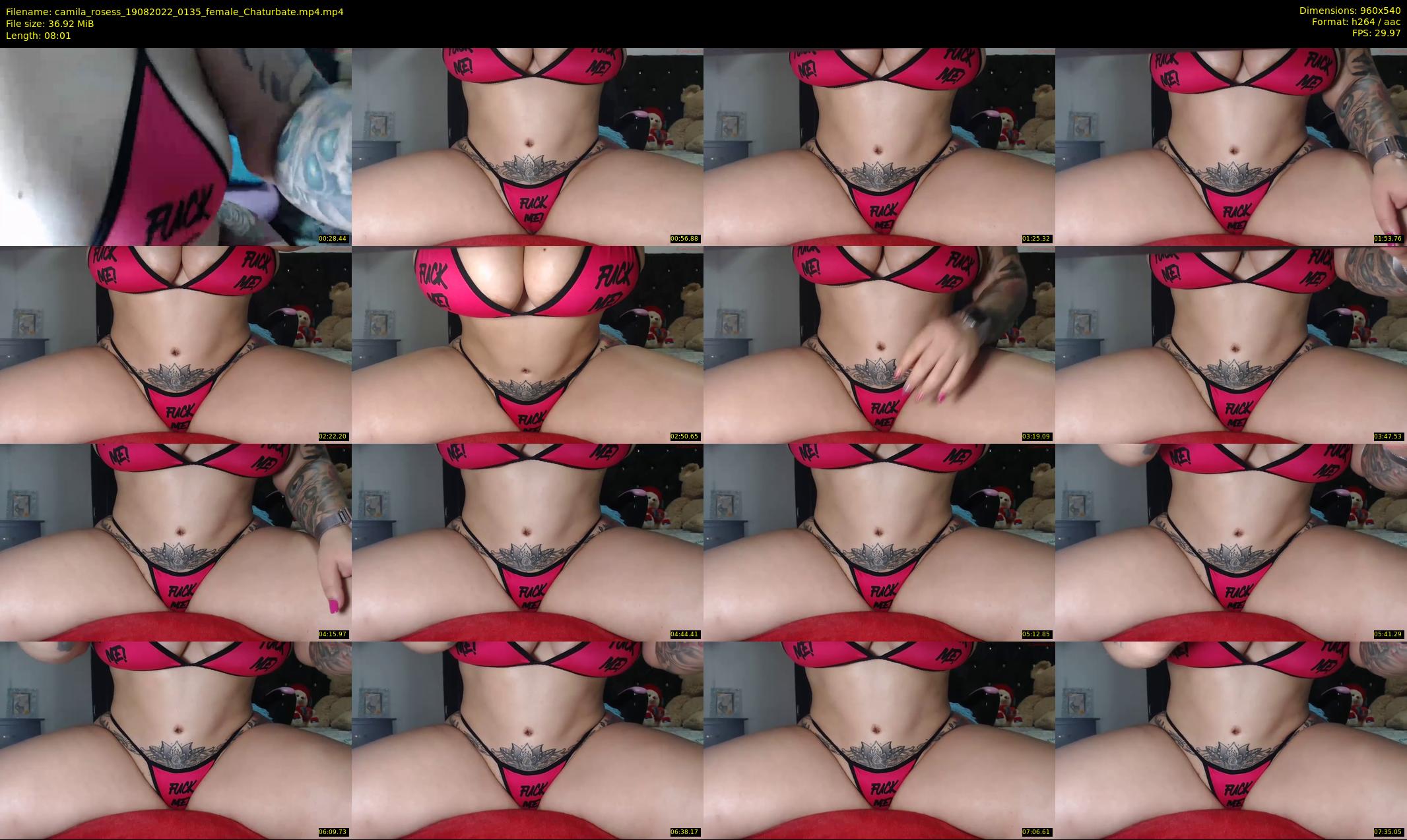 camila_rosess — 9 minute Chaturbate female cam show recording, 480p, Aug 19, 2022