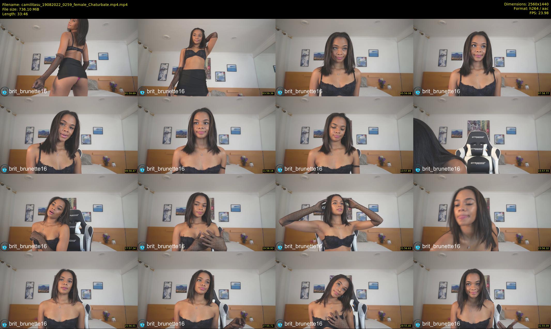 camilitasu — 34 minute Chaturbate female cam show recording, 1080p, Aug 19, 2022