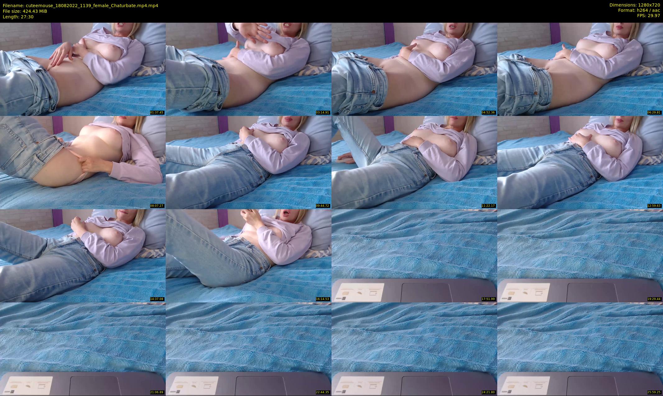 cuteemouse — 28 minute Chaturbate female cam show recording, 720p, Aug 18, 2022