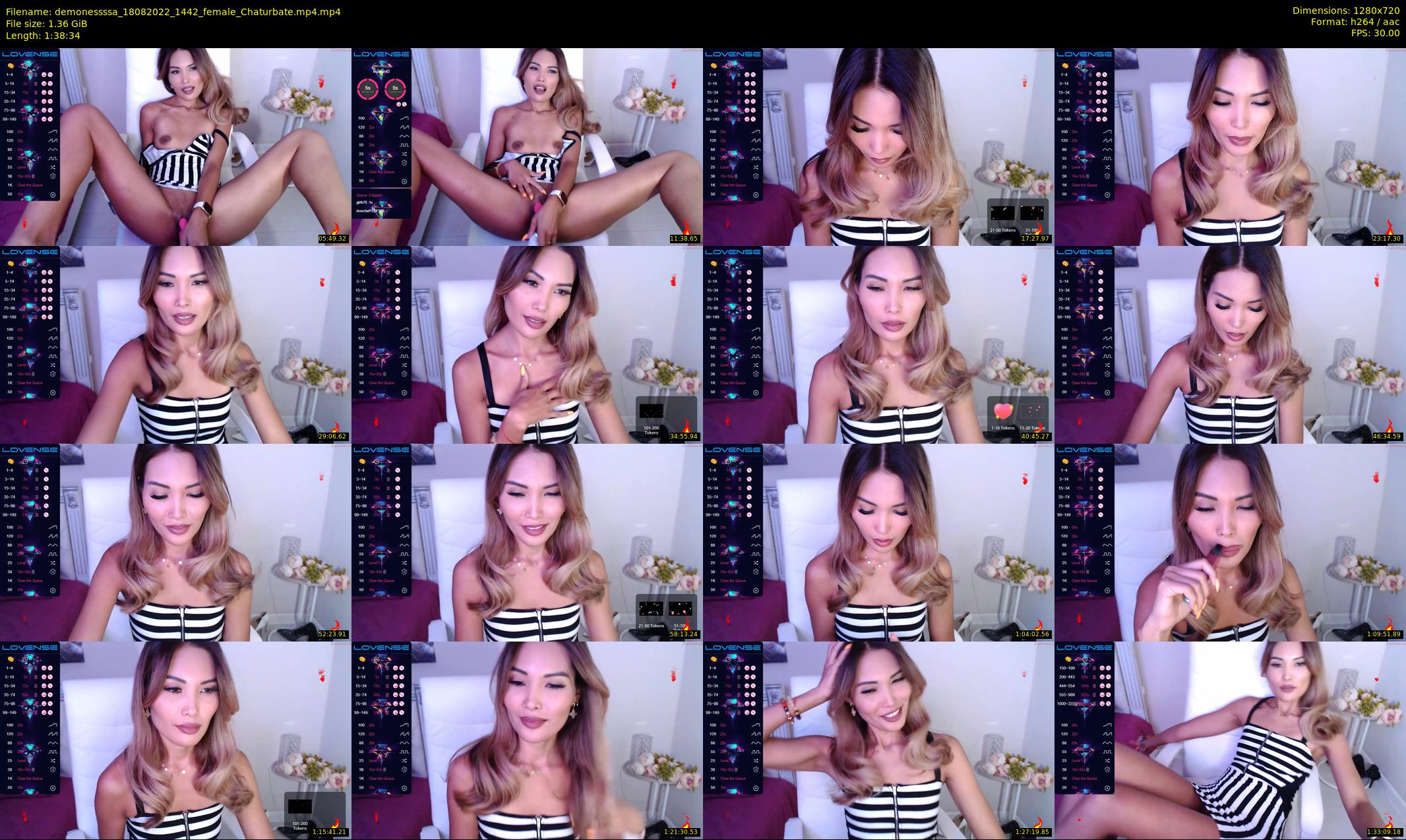 demonessssa — 99 minute Chaturbate female cam show recording, 720p, Aug 18, 2022