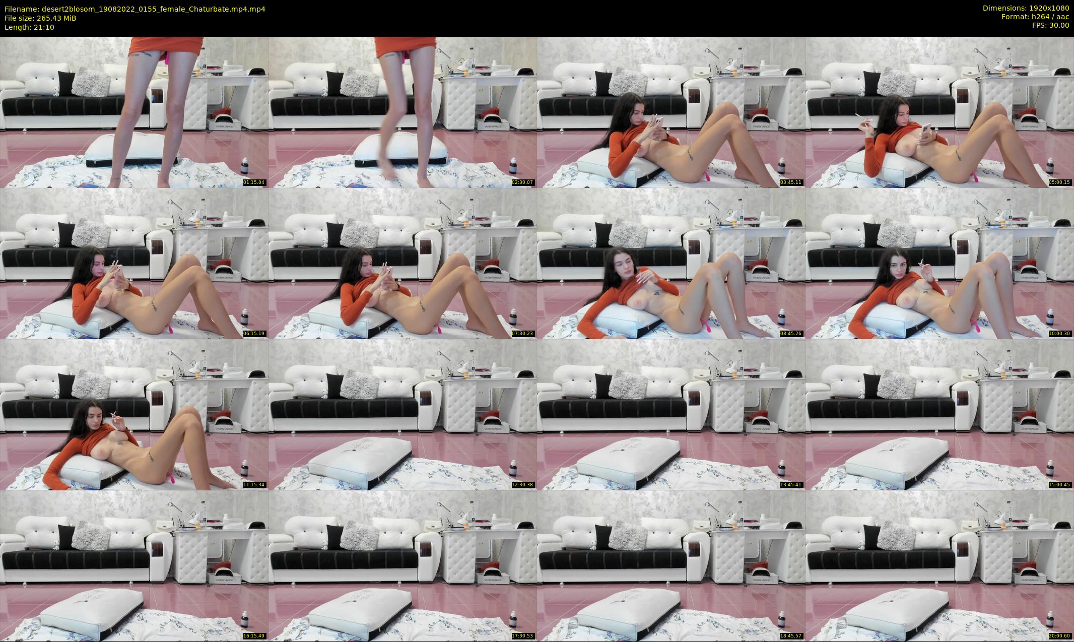 desert2blosom — 22 minute Chaturbate female cam show recording, 1080p, Aug 19, 2022