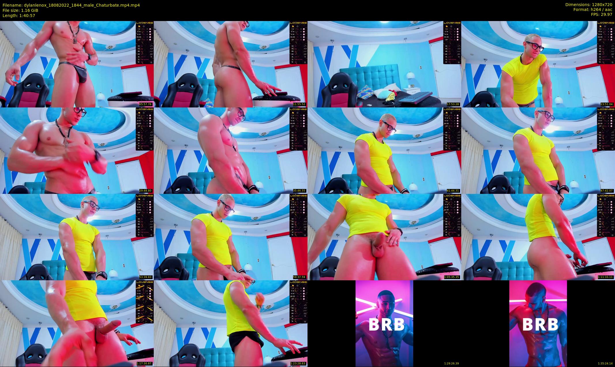 dylanlenox — 101 minute Chaturbate male cam show recording, 720p, Aug 18, 2022