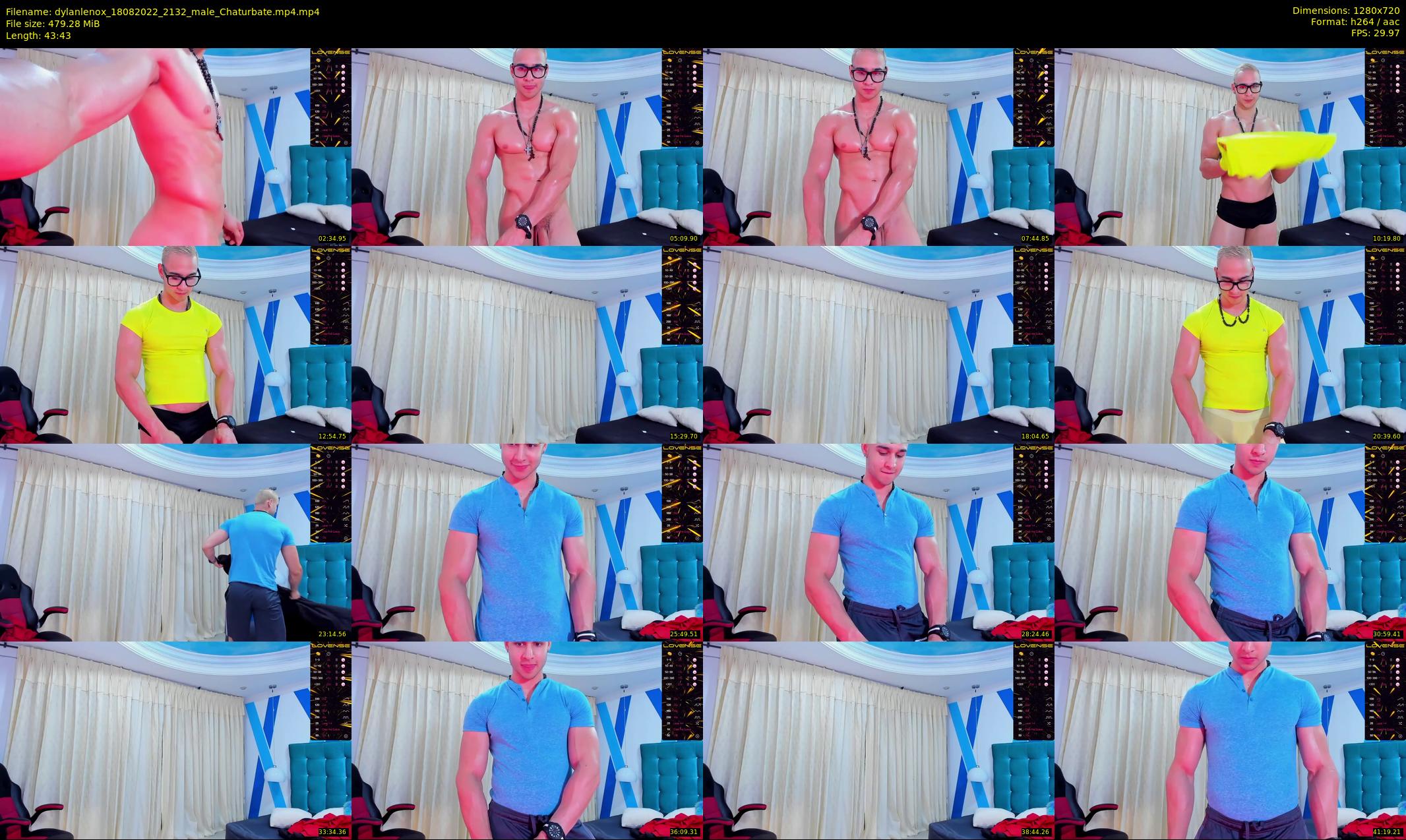 dylanlenox — 44 minute Chaturbate male cam show recording, 720p, Aug 18, 2022
