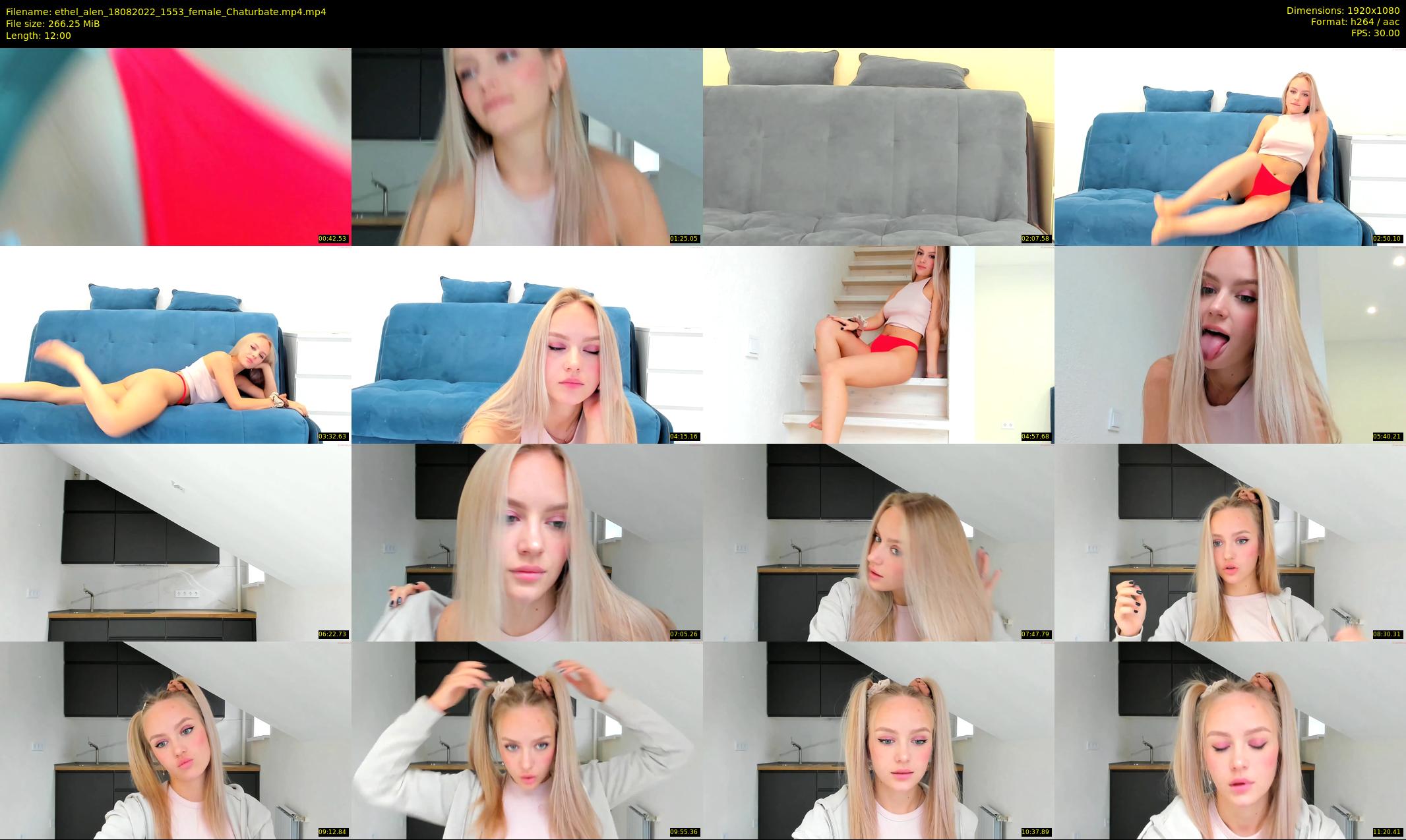 ethel_alen — 12 minute Chaturbate female cam show recording, 1080p, Aug 18, 2022
