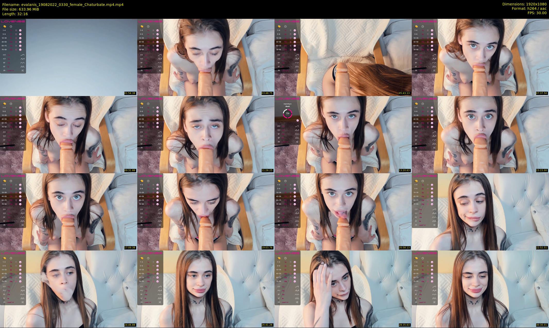 evalanis — 33 minute Chaturbate couple cam show recording, 1080p, Aug 19, 2022