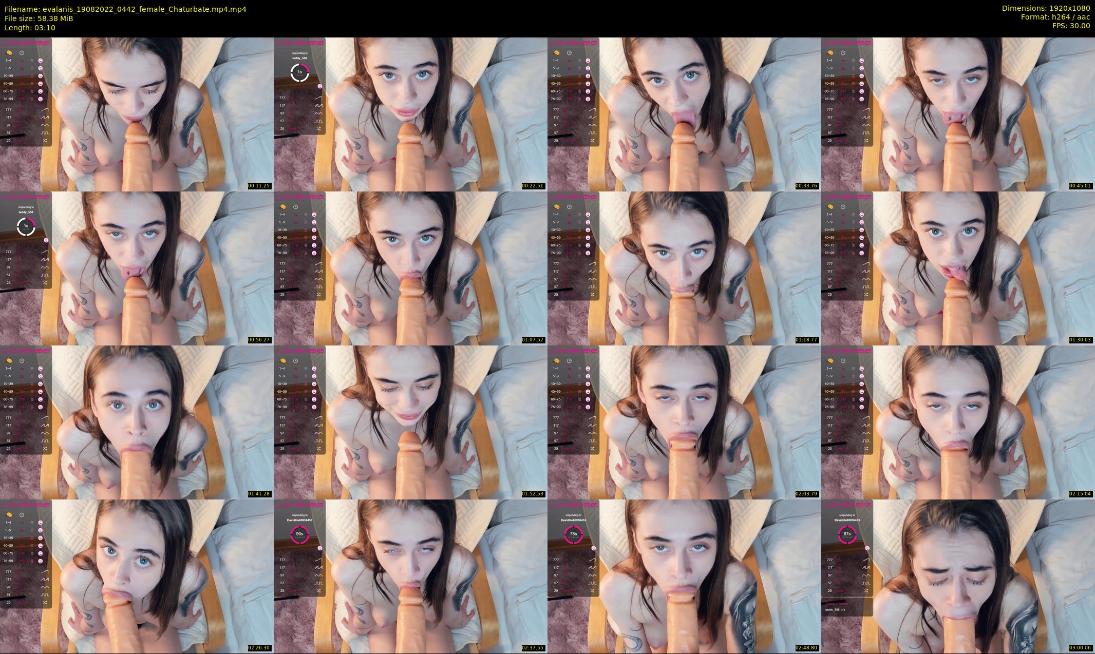 evalanis — 4 minute Chaturbate couple cam show recording, 1080p, Aug 19, 2022