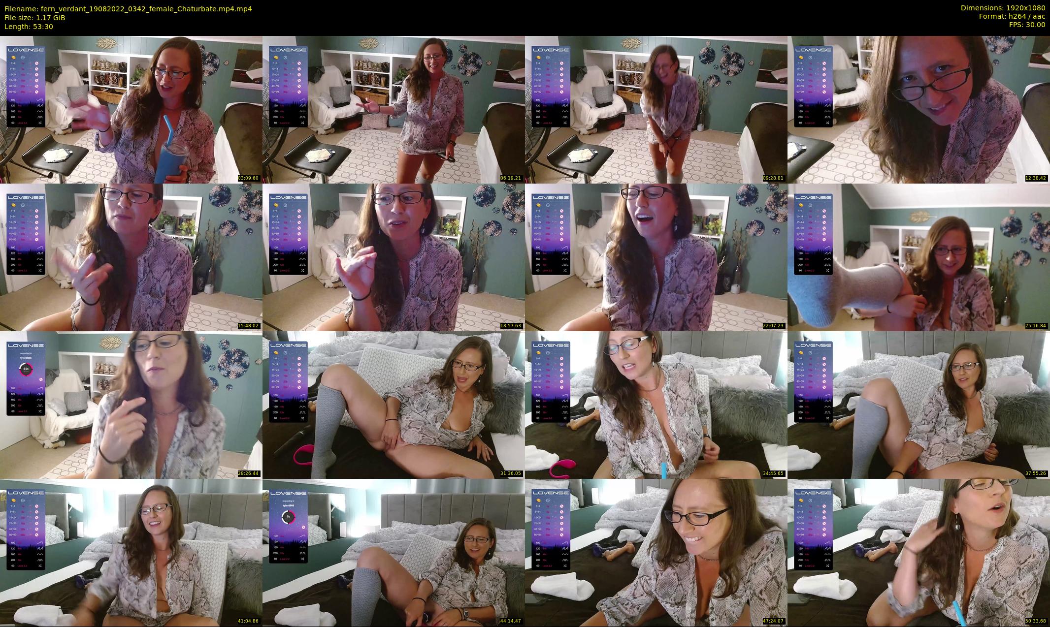 fern_verdant — 54 minute Chaturbate female cam show recording, 1080p, Aug 19, 2022