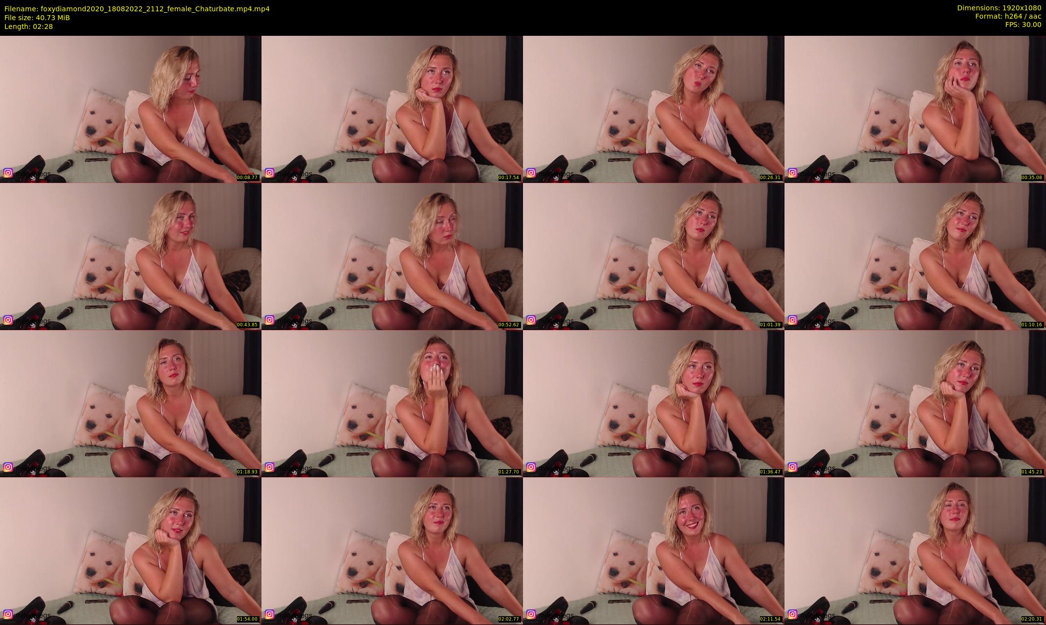 foxydiamond2020 — 3 minute Chaturbate female cam show recording, 1080p, Aug 18, 2022