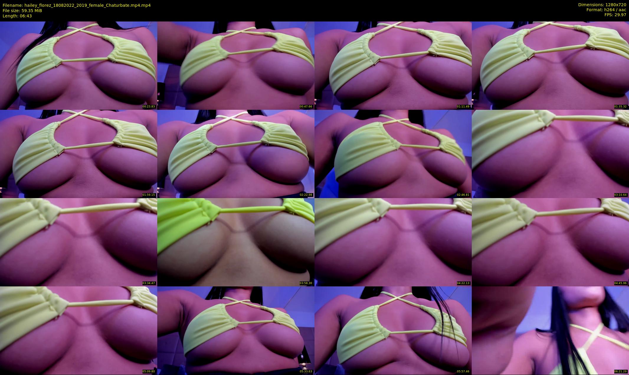 hailey_florez — 7 minute Chaturbate female cam show recording, 720p, Aug 18, 2022