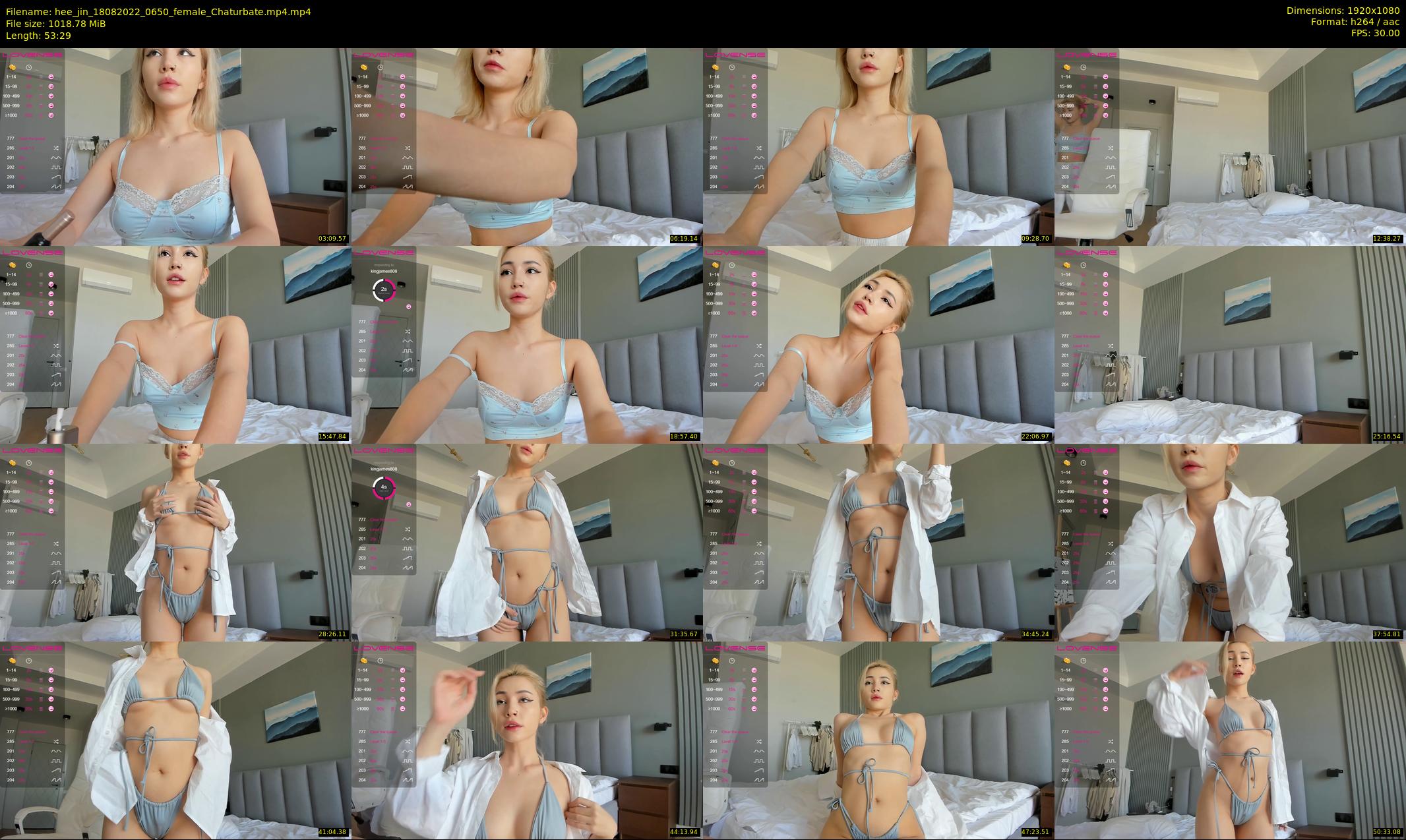 hee_jin — 54 minute Chaturbate female cam show recording, 1080p, Aug 18, 2022