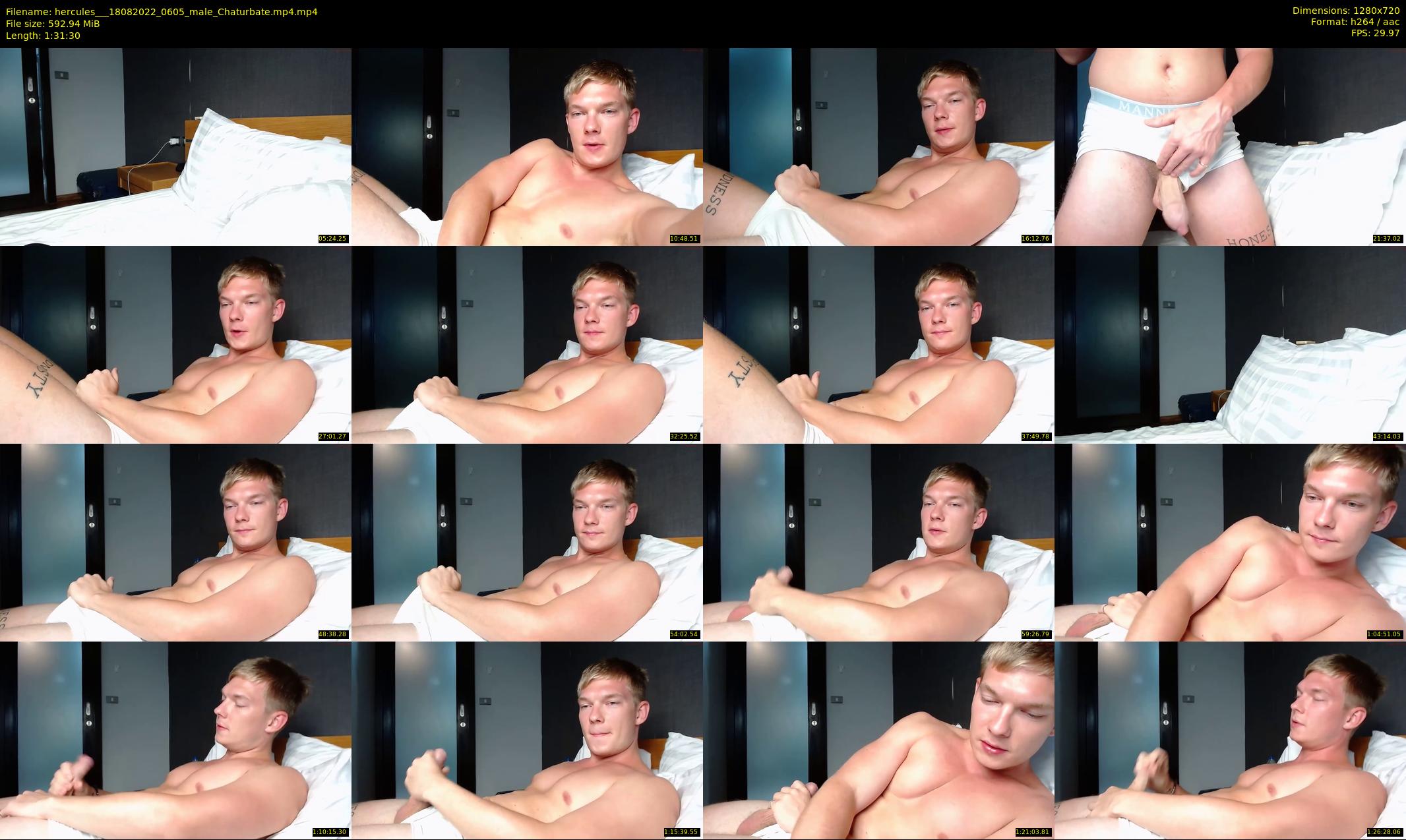 hercules__ — 92 minute Chaturbate male cam show recording, 720p, Aug 18, 2022