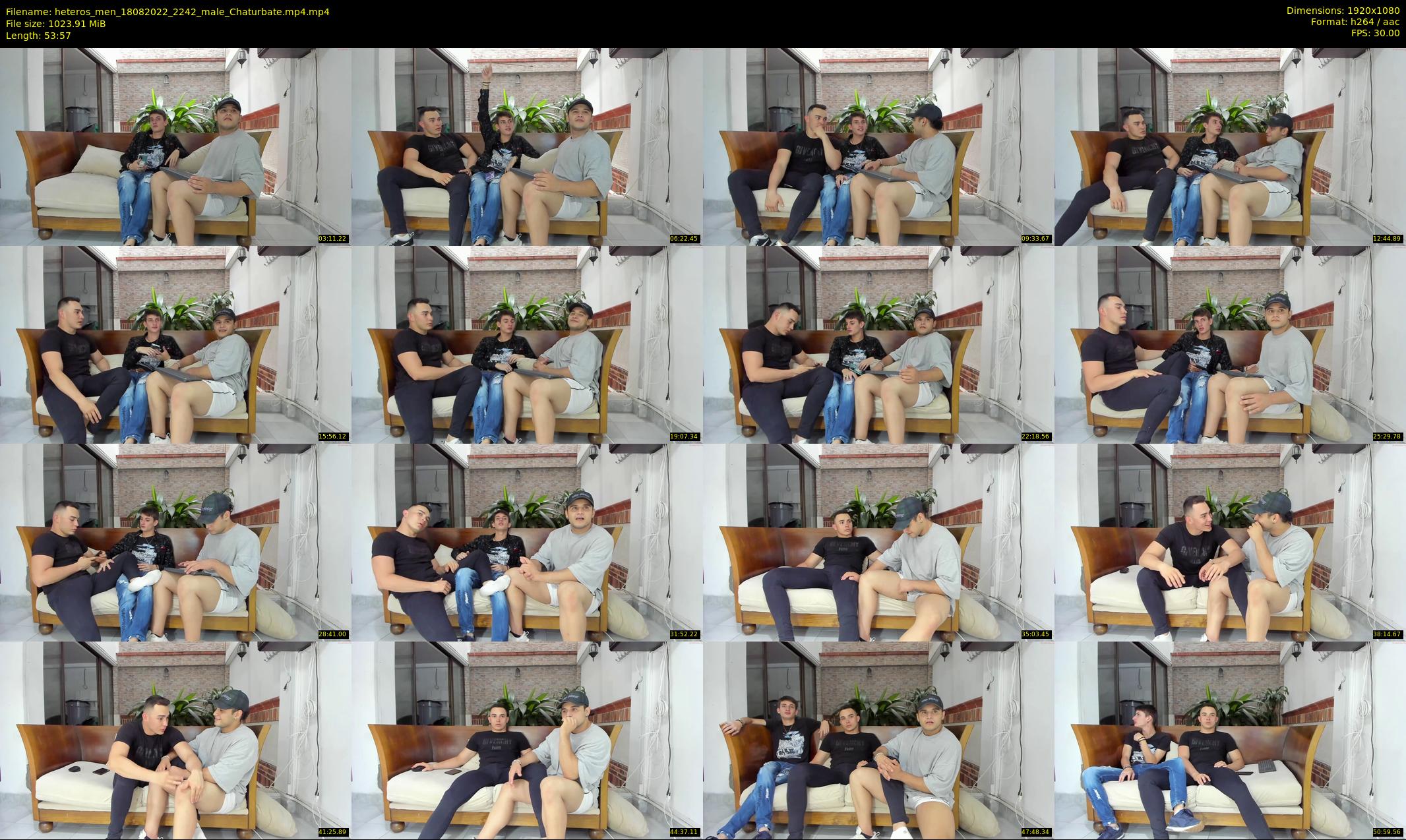 heteros_men — 54 minute Chaturbate male cam show recording, 1080p, Aug 18, 2022