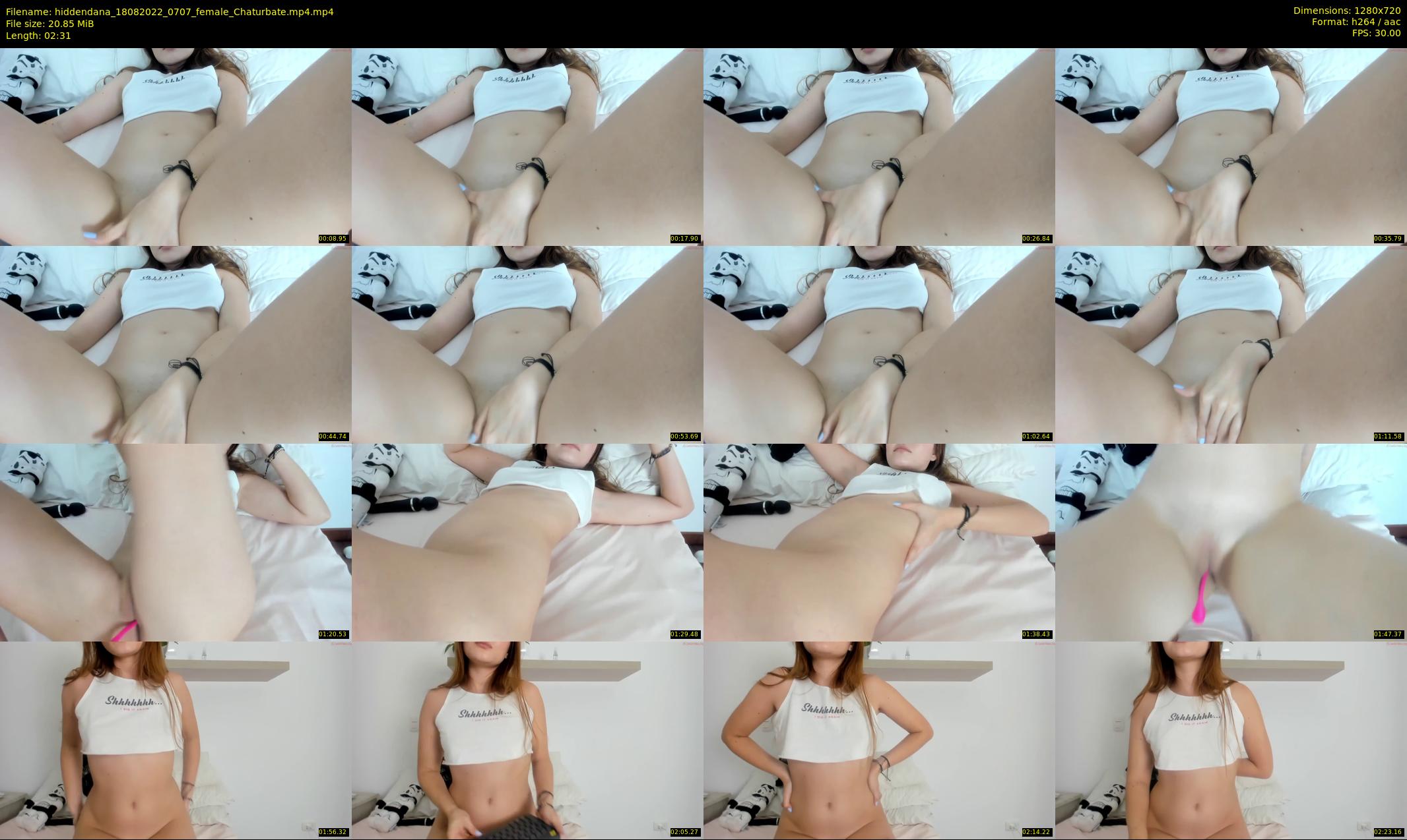 hiddendana — 3 minute Chaturbate female cam show recording, 720p, Aug 18, 2022