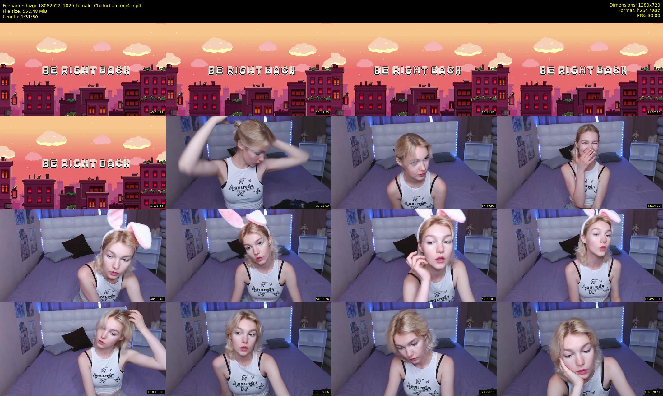 hizgi — 92 minute Chaturbate couple cam show recording, 720p, Aug 18, 2022