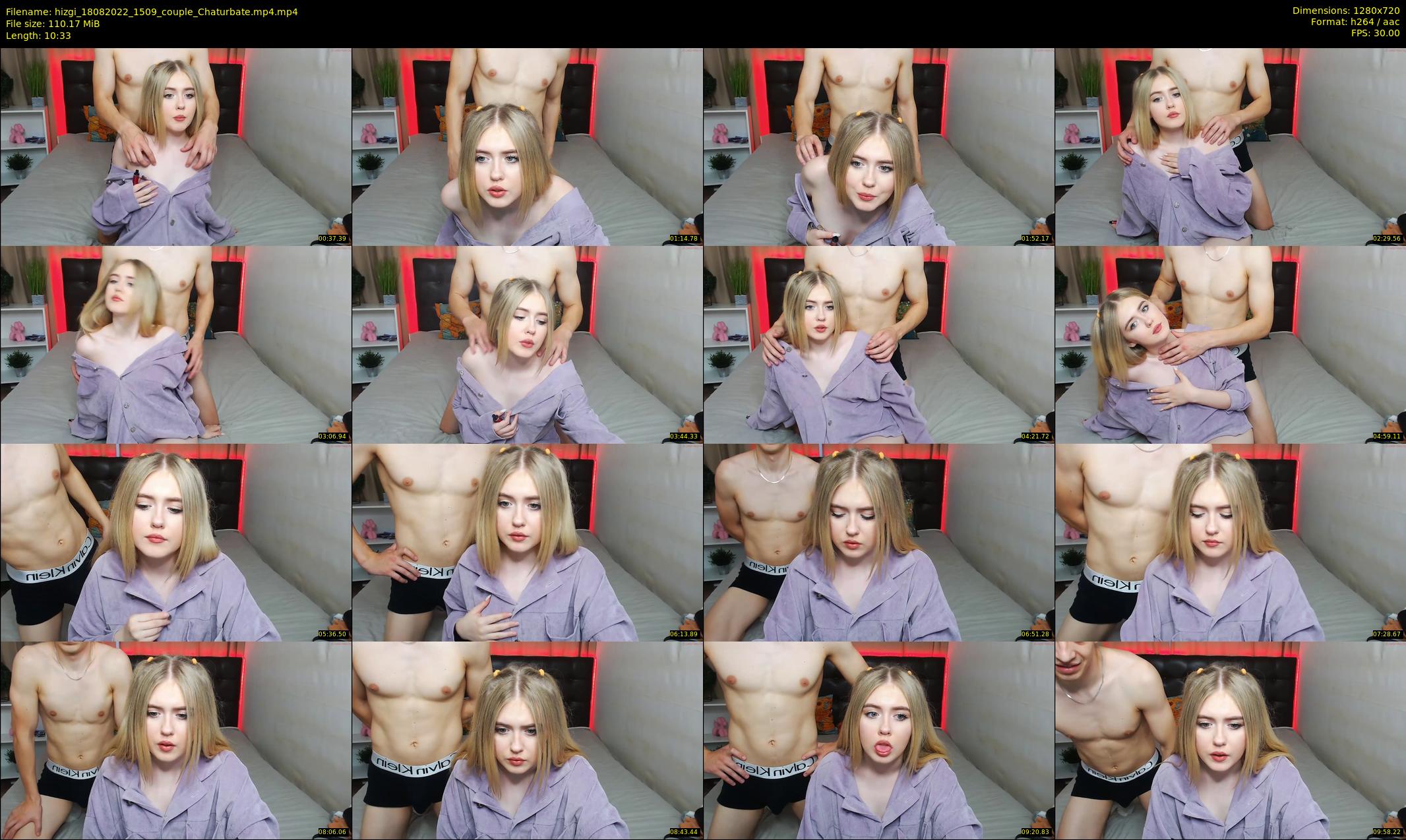 hizgi — 11 minute Chaturbate couple cam show recording, 720p, Aug 18, 2022