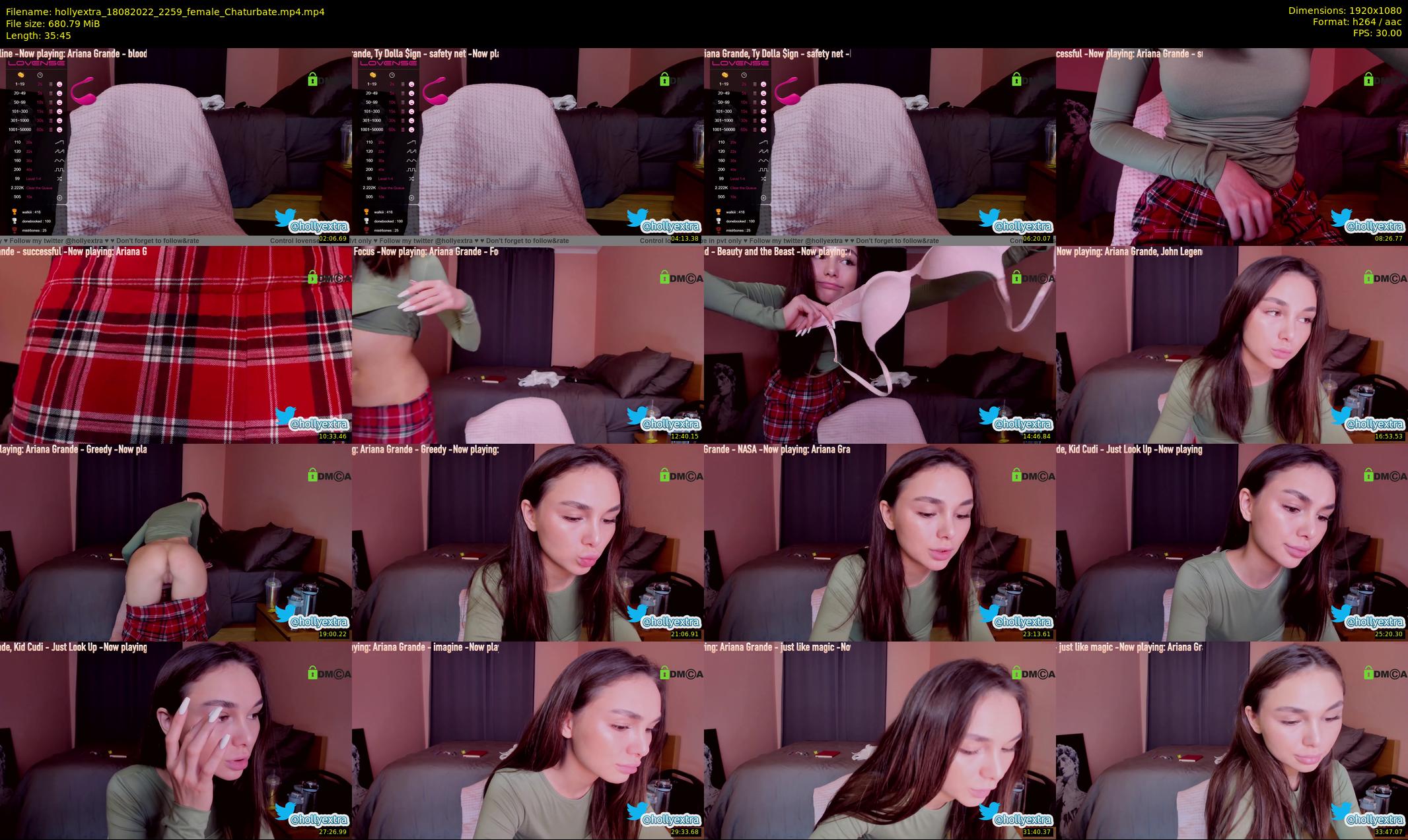 hollyextra — 36 minute Chaturbate female cam show recording, 1080p, Aug 18, 2022