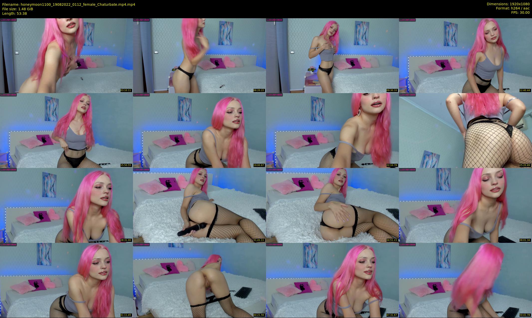 honeymoon1100 — 54 minute Chaturbate couple cam show recording, 1080p, Aug 19, 2022