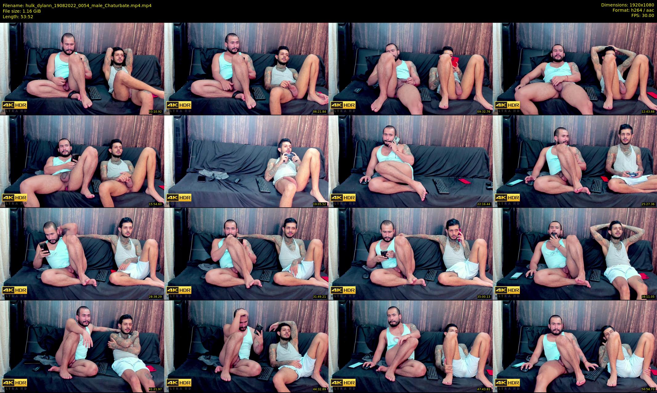 hulk_dylann — 54 minute Chaturbate male cam show recording, 1080p, Aug 19, 2022