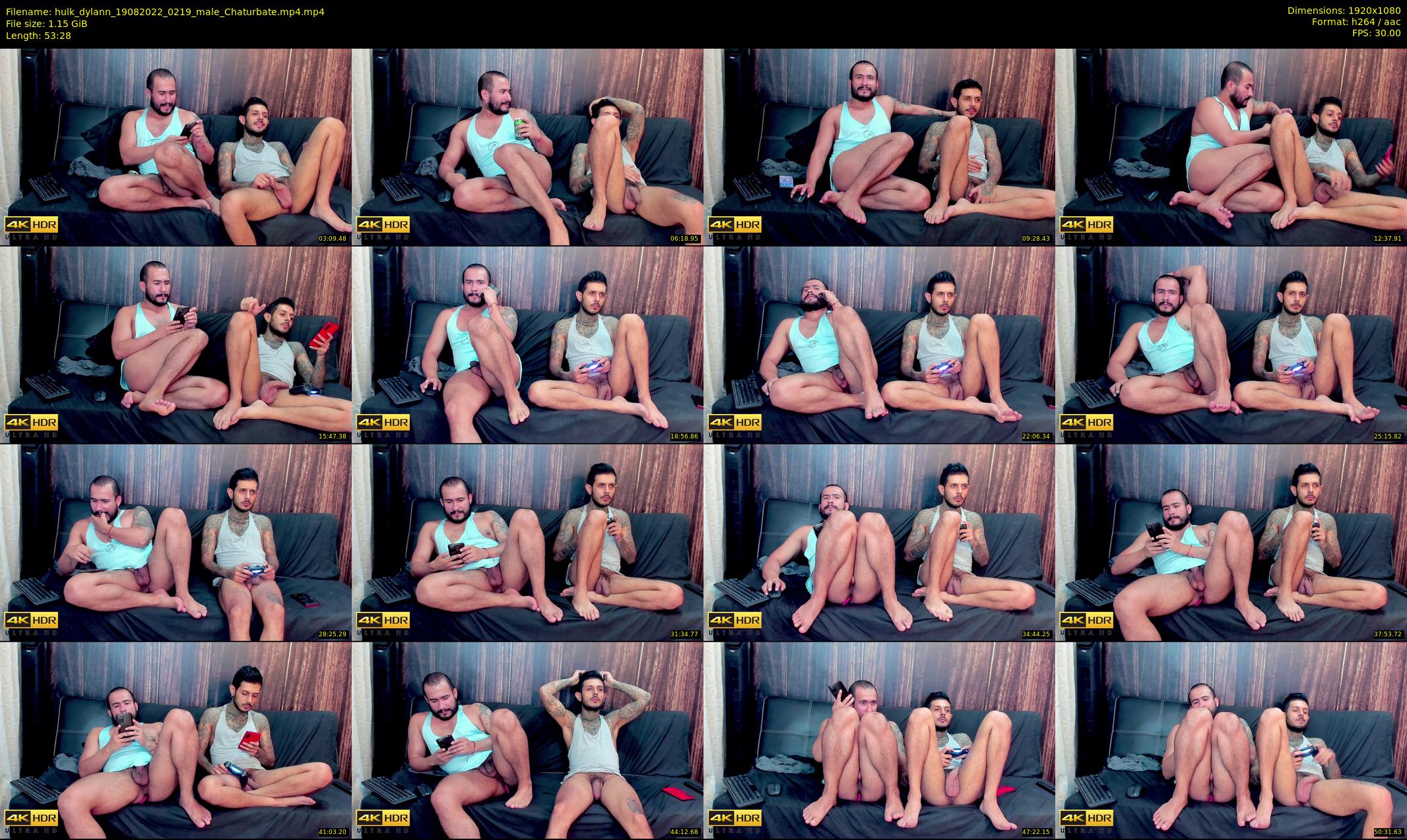 hulk_dylann — 54 minute Chaturbate male cam show recording, 1080p, Aug 19, 2022