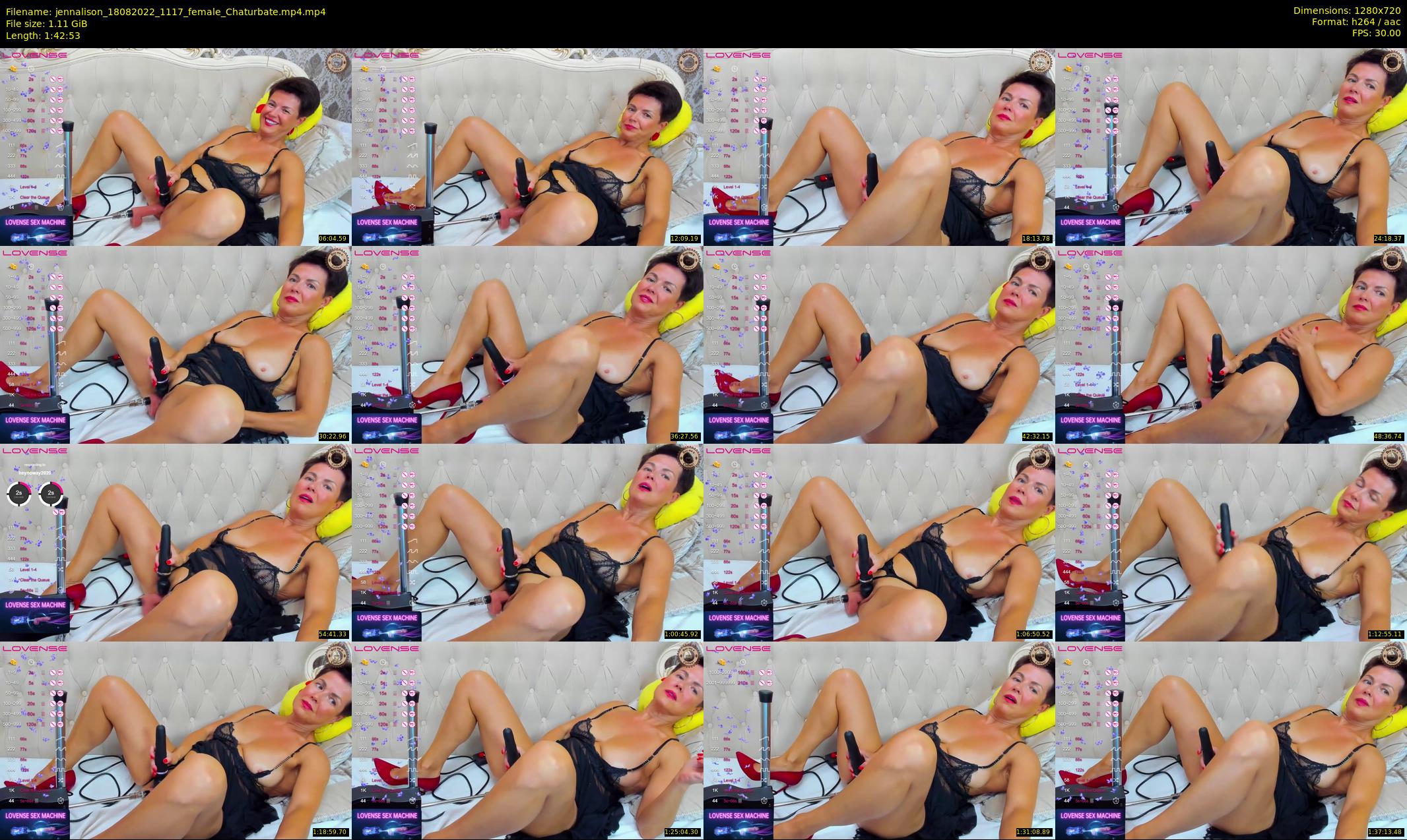 jennalison — 103 minute Chaturbate female cam show recording, 720p, Aug 18, 2022