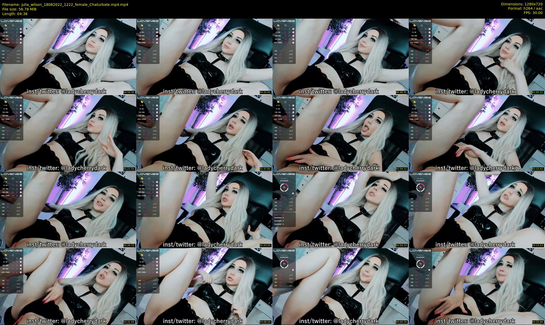 julia_wilson — 5 minute Chaturbate female cam show recording, 720p, Aug 18, 2022