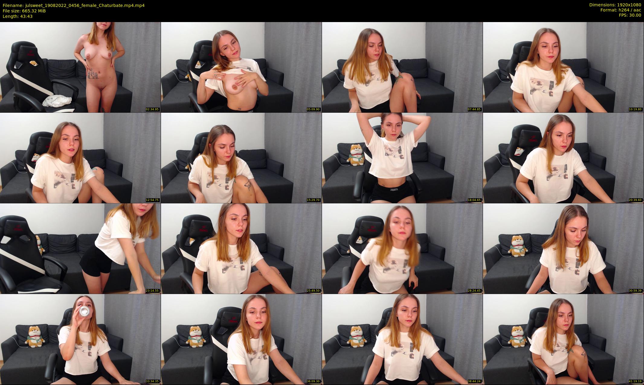 julsweet — 44 minute Chaturbate male cam show recording, 1080p, Aug 19, 2022