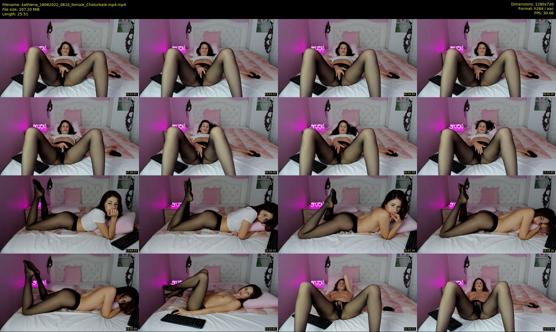 kathlena — 26 minute Chaturbate female cam show recording, 720p, Aug 18, 2022
