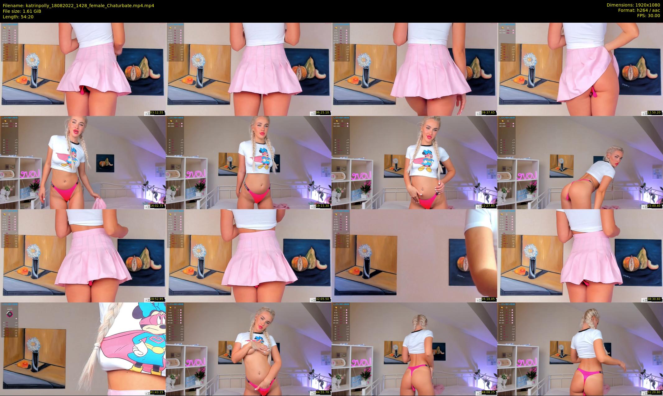 katrinpolly — 55 minute Chaturbate couple cam show recording, 1080p, Aug 18, 2022
