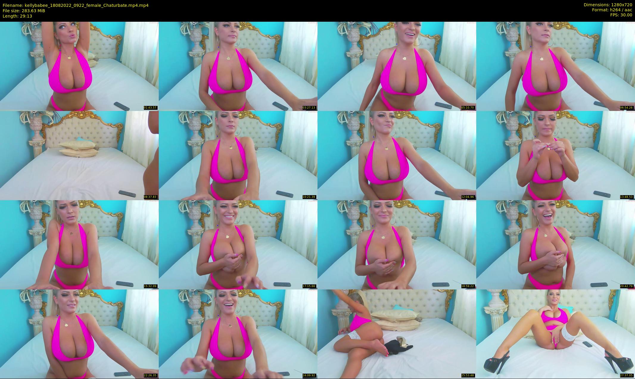 kellybabee — 30 minute Chaturbate female cam show recording, 720p, Aug 18, 2022