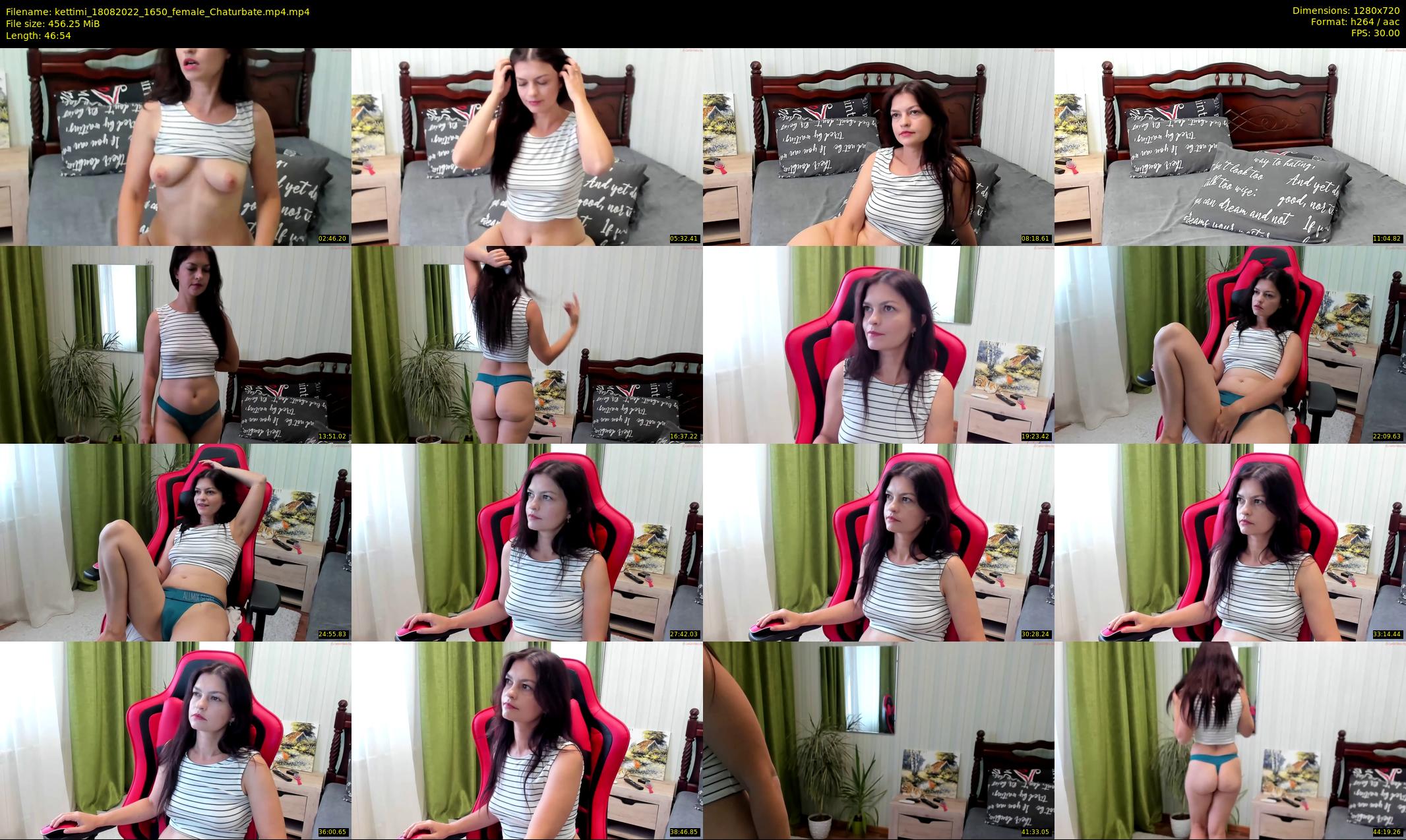 kettimi — 47 minute Chaturbate female cam show recording, 720p, Aug 18, 2022