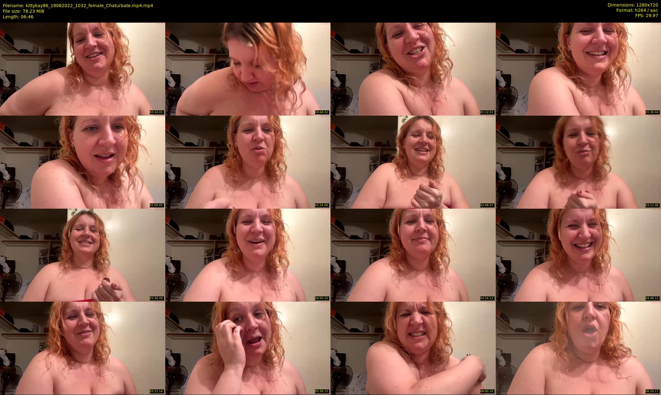 kittykay86 — 7 minute Chaturbate female cam show recording, 720p, Aug 18, 2022