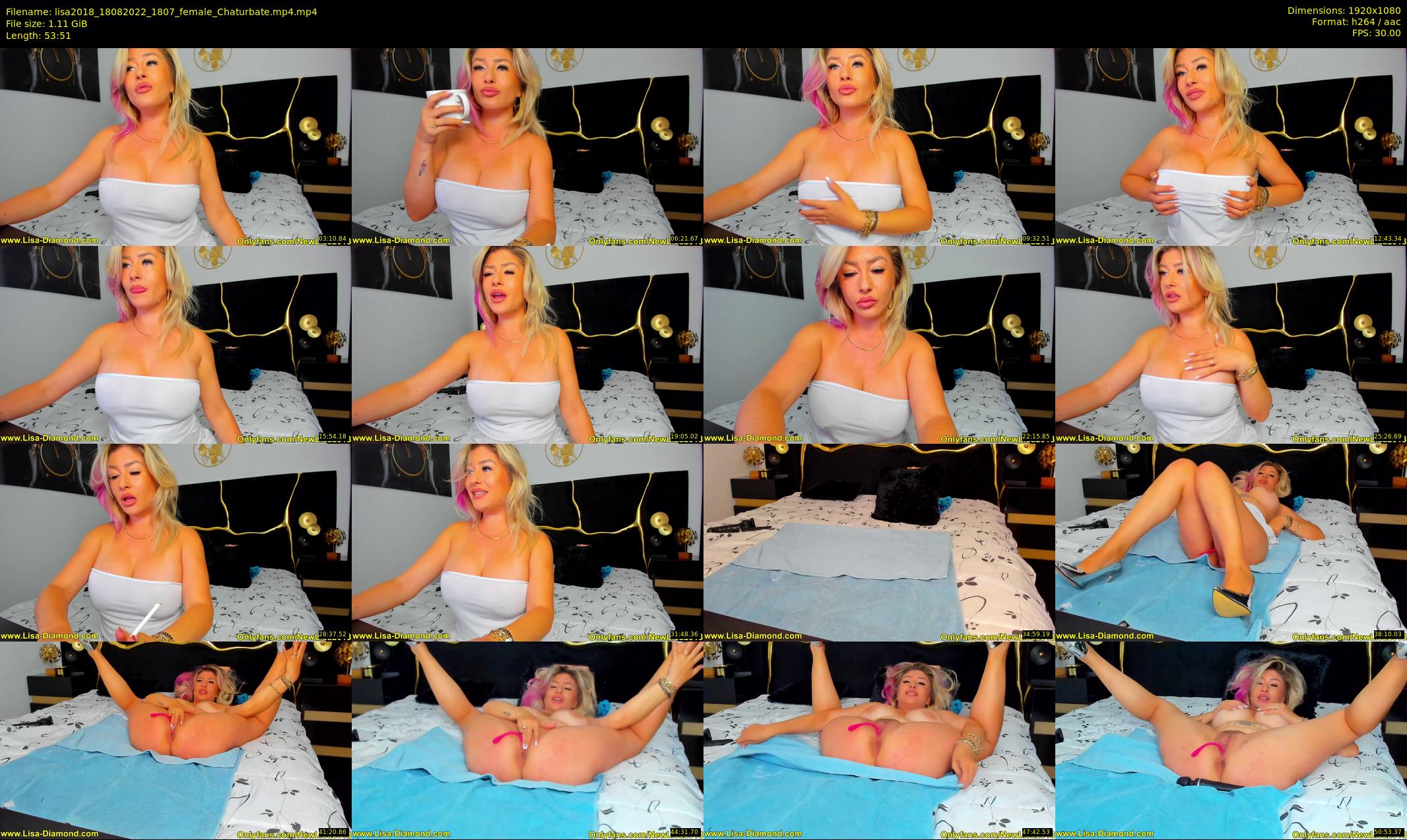 lisa2018 — 54 minute Chaturbate female cam show recording, 1080p, Aug 18, 2022
