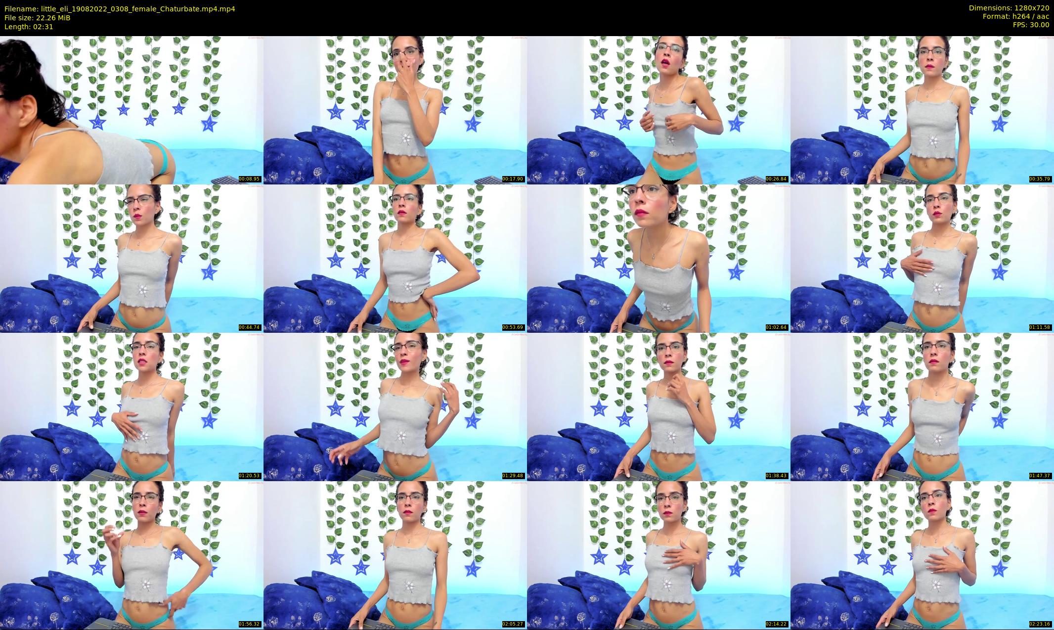 little_eli — 3 minute Chaturbate female cam show recording, 720p, Aug 19, 2022