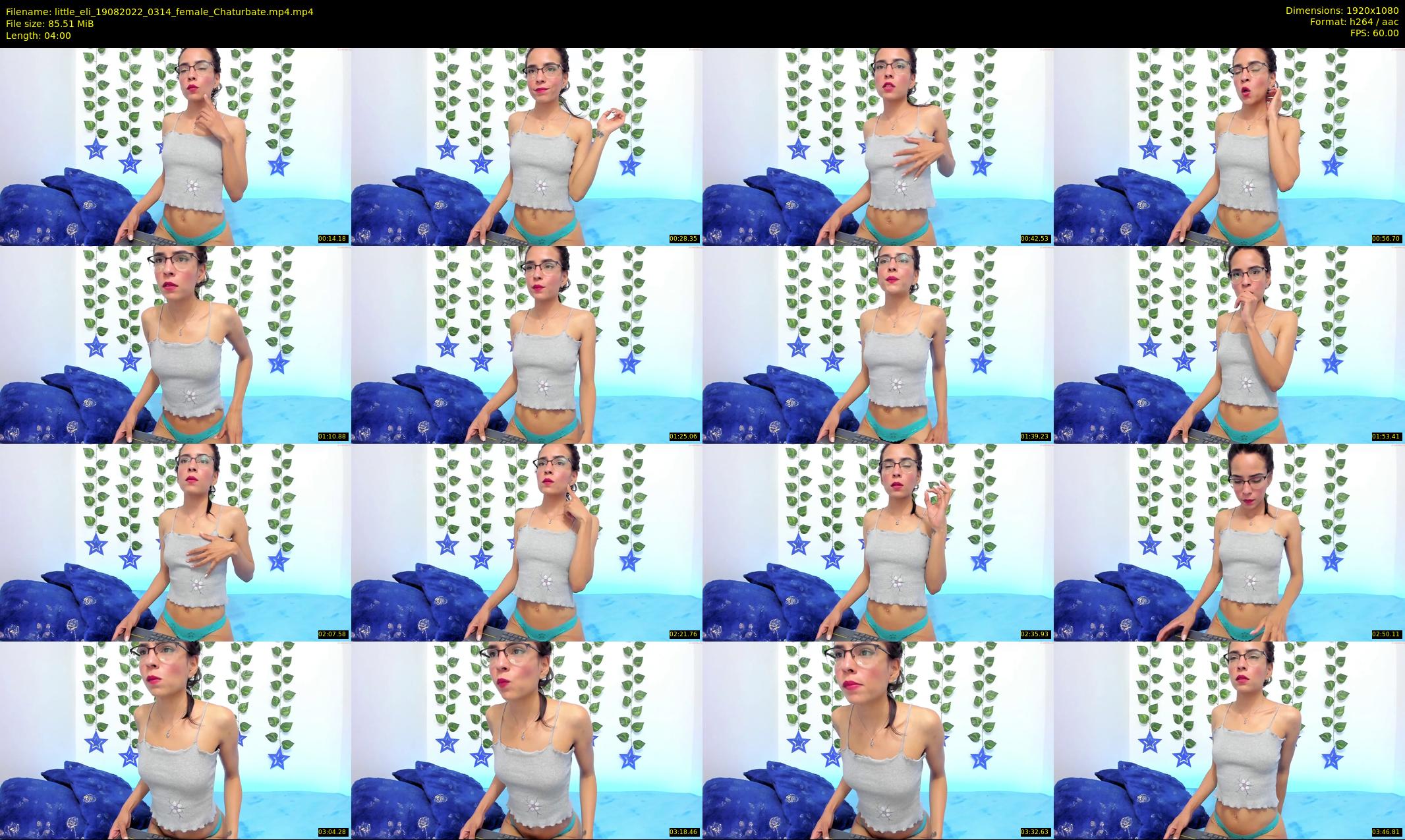 little_eli — 4 minute Chaturbate female cam show recording, 1080p, Aug 19, 2022