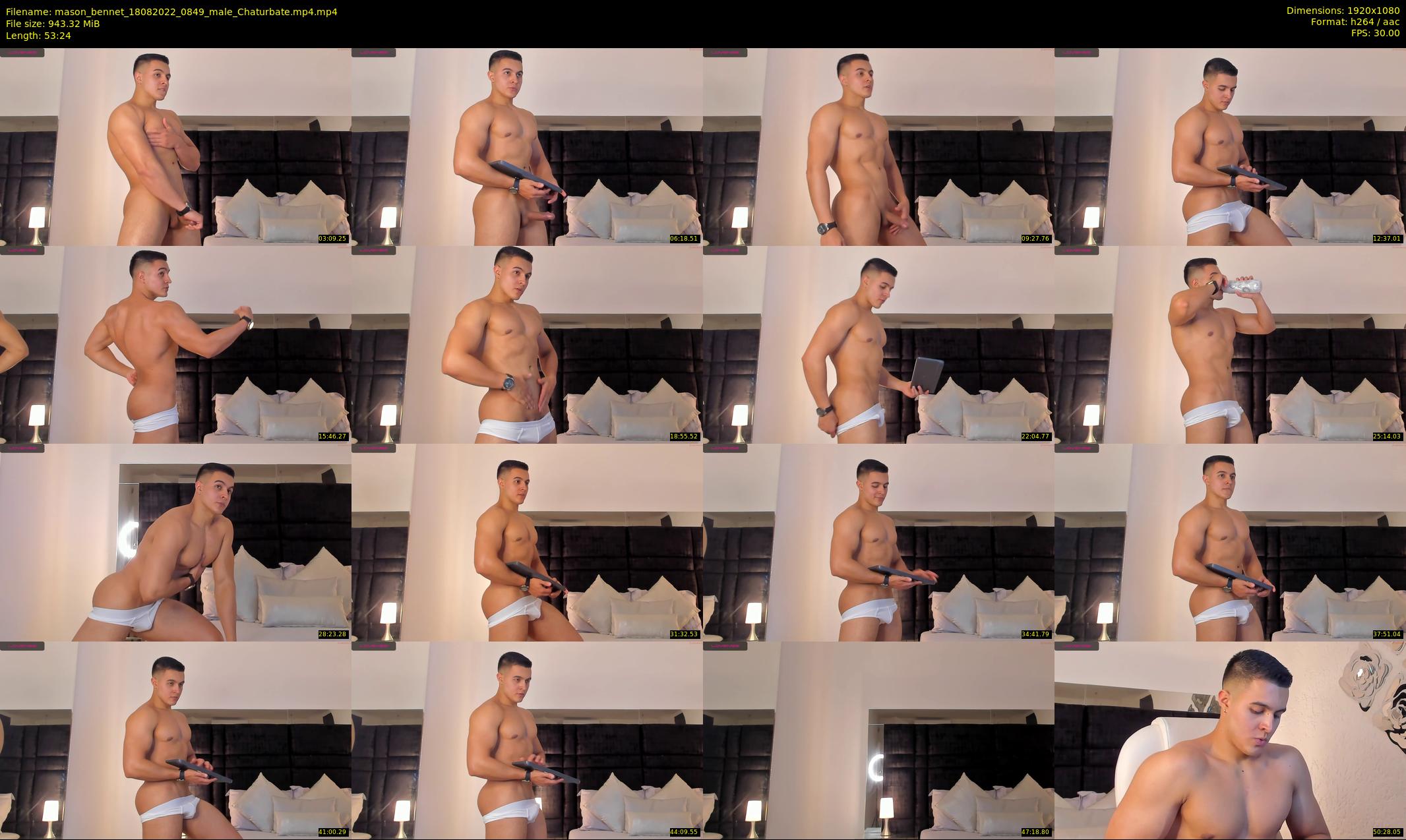 mason_bennet — 54 minute Chaturbate male cam show recording, 1080p, Aug 18, 2022