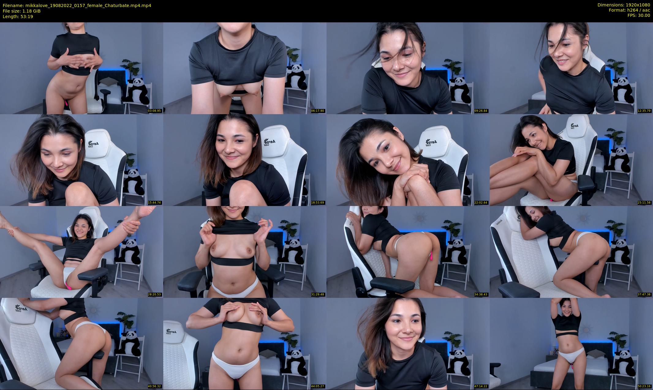 mikkalove — 54 minute Chaturbate female cam show recording, 1080p, Aug 19, 2022