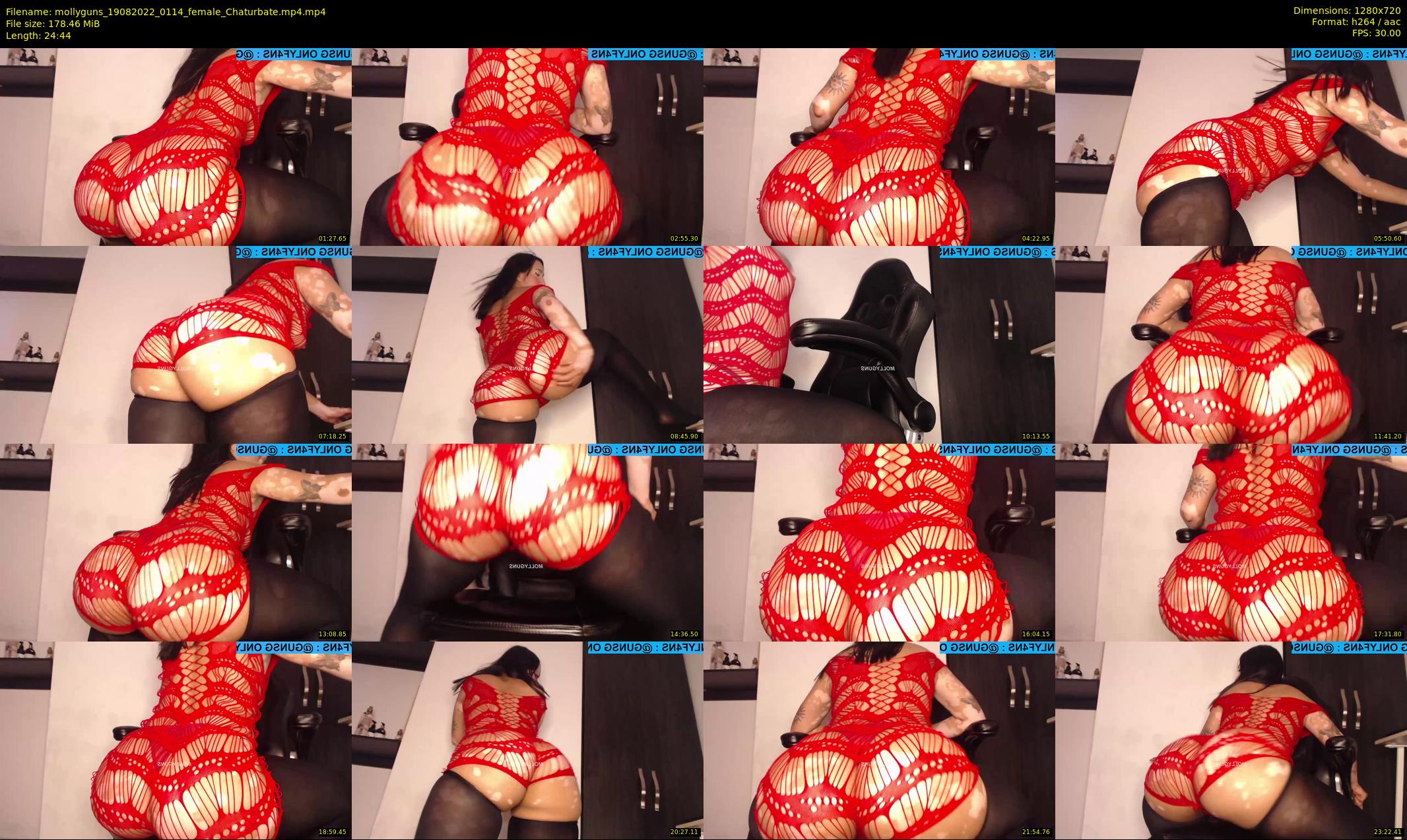 mollyguns — 25 minute Chaturbate female cam show recording, 720p, Aug 19, 2022