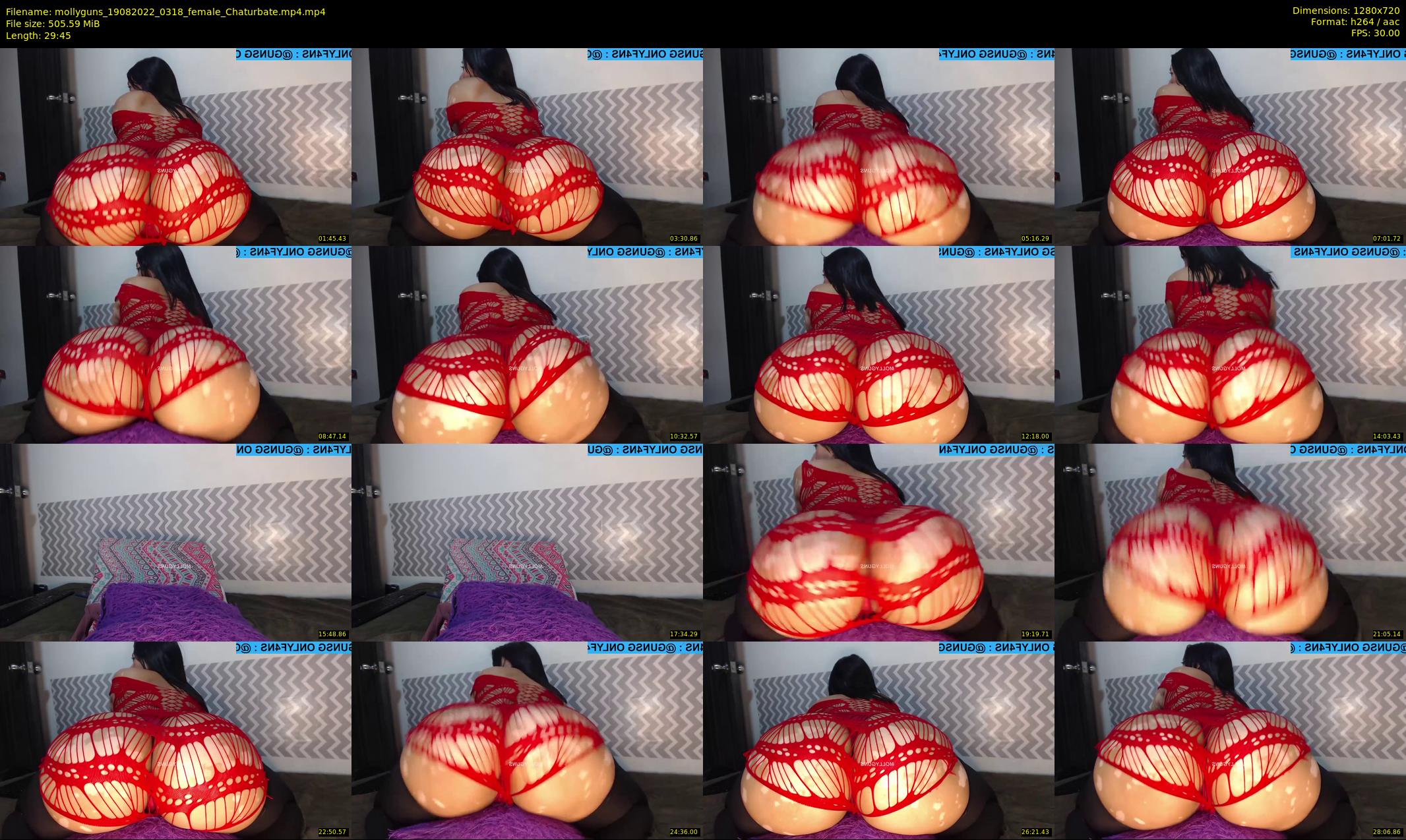 mollyguns — 30 minute Chaturbate female cam show recording, 720p, Aug 19, 2022