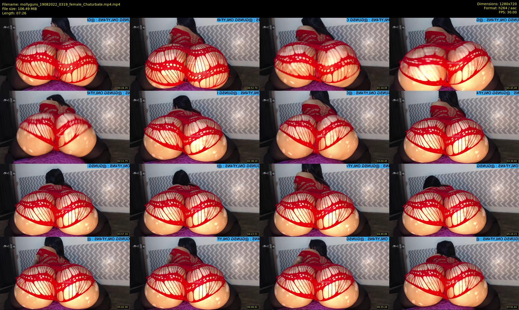 mollyguns — 8 minute Chaturbate female cam show recording, 720p, Aug 19, 2022